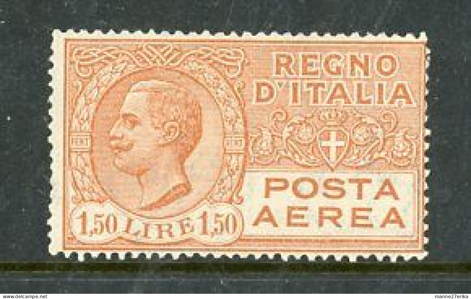 -Italy-1926-"Emanuele III" MH. (*) - Luftpost