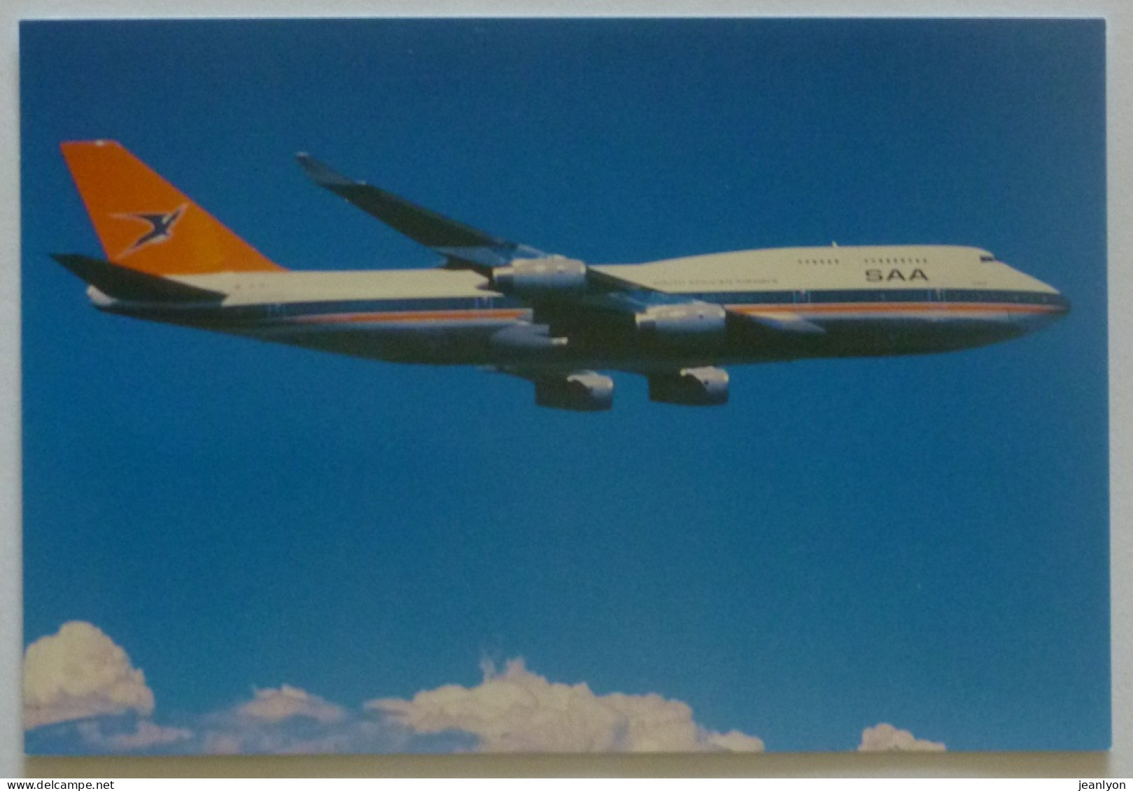 AVION BOEING 747 B 400 - SAA SAL / South African Airways - Sud Afrikaanse Lugdiens - Avion En Vol Dans Le Ciel - 1946-....: Moderne