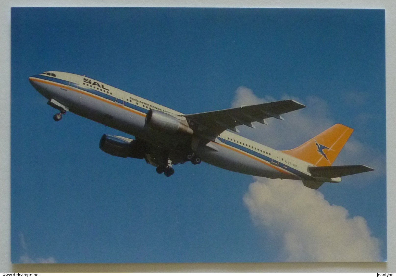 AVION AIRBUS A300 - SAA SAL / South African Airways - Sud Afrikaanse Lugdiens - Avion En Vol Dans Le Ciel - 1946-....: Moderne