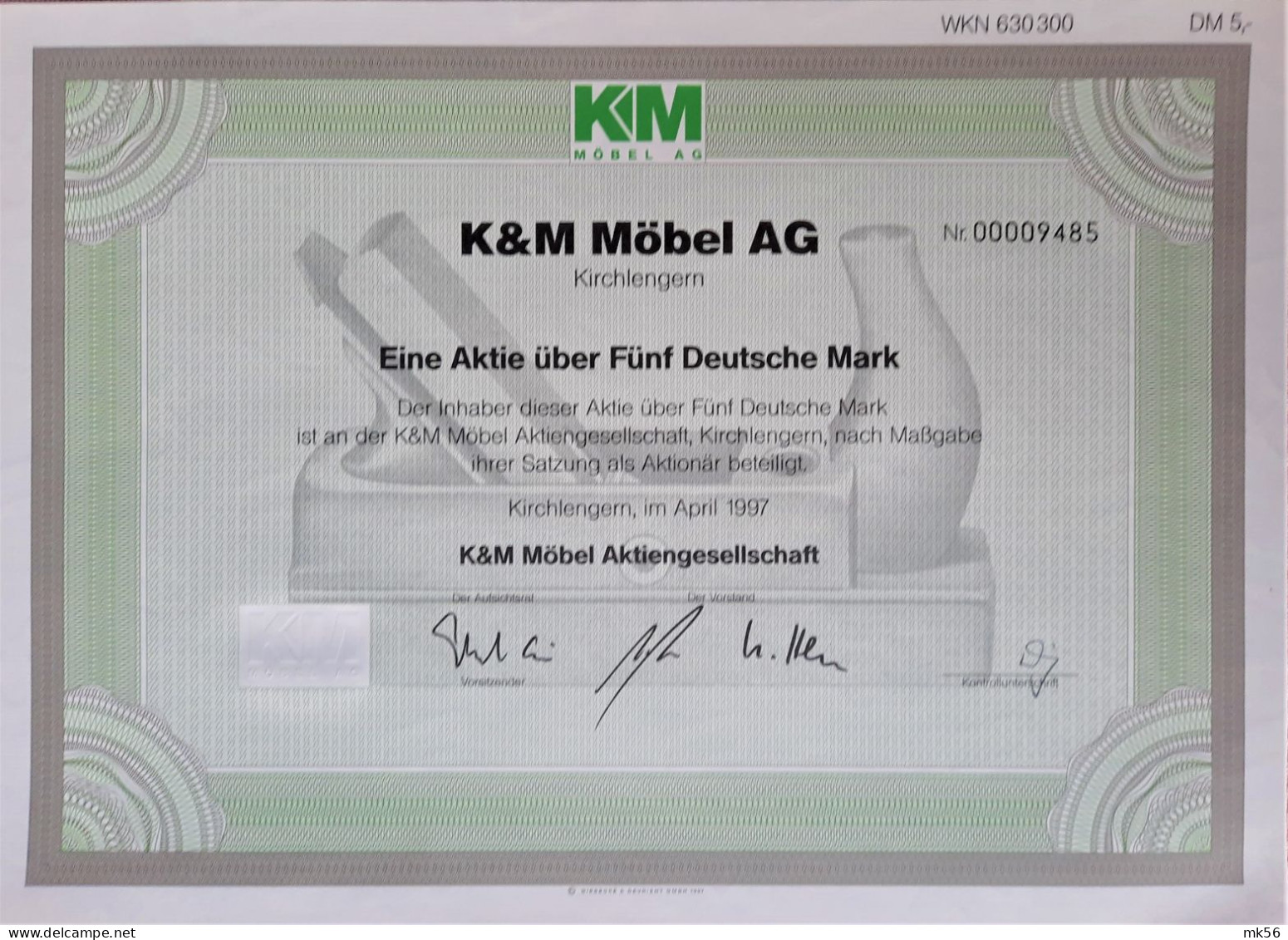 K&M Möbel A.G. - Kirchlengern - 1997 - Altri & Non Classificati