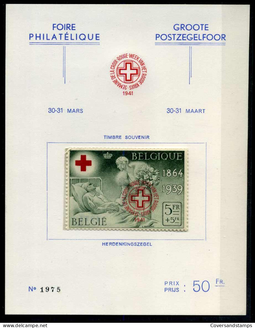 PR44 - Groote Postzegelfoor, Week Van Het Rode Kruis - Posta Privata & Locale [PR & LO]