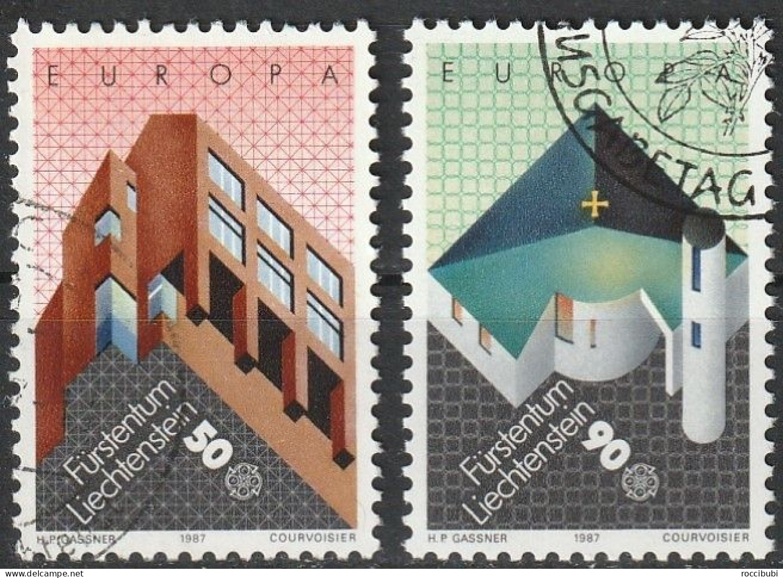 1987 // 916/917 O - Used Stamps