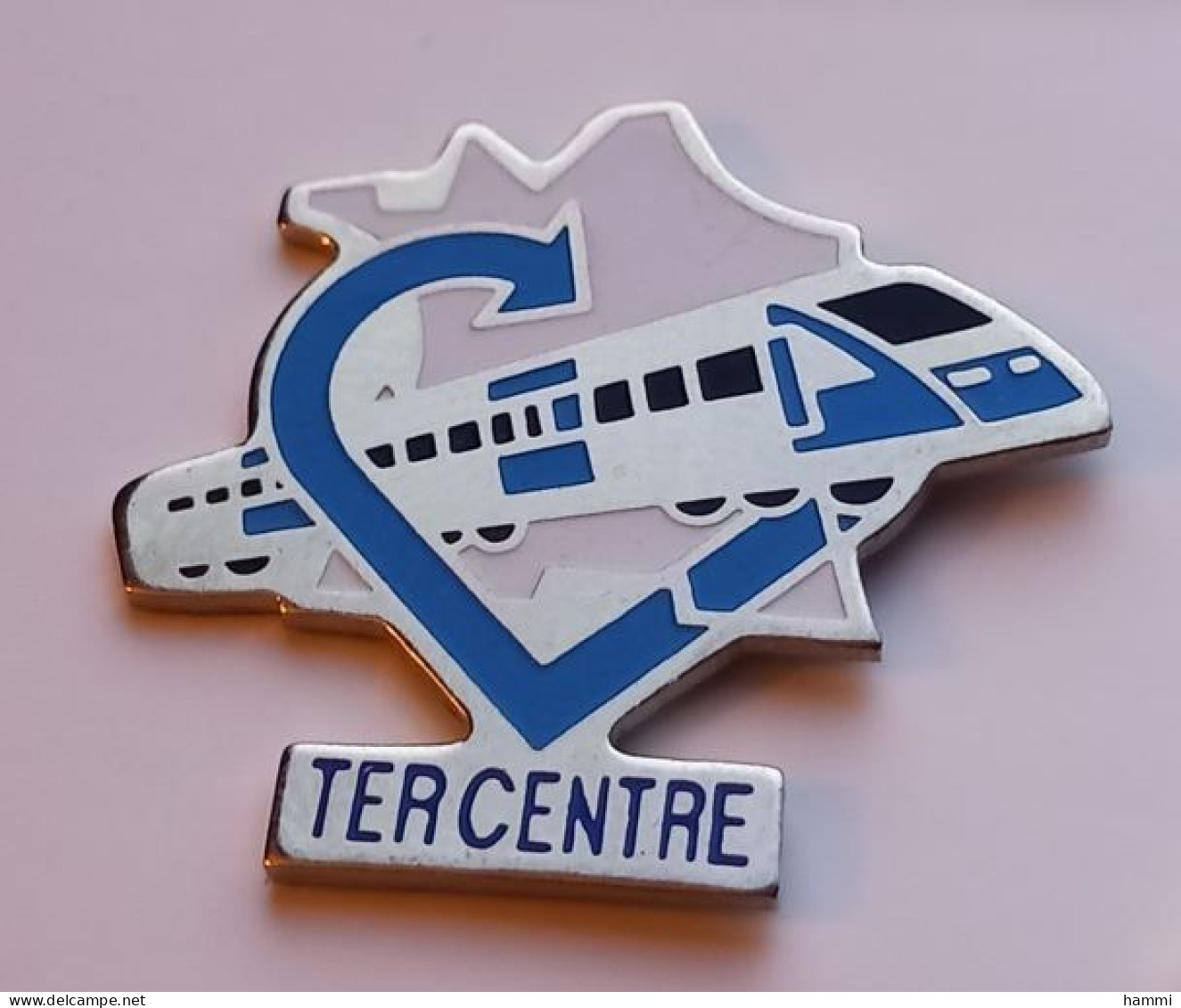 N216 Pin's SNCF TGV Carte De France TER CENTRE Achat Immédiat - TGV