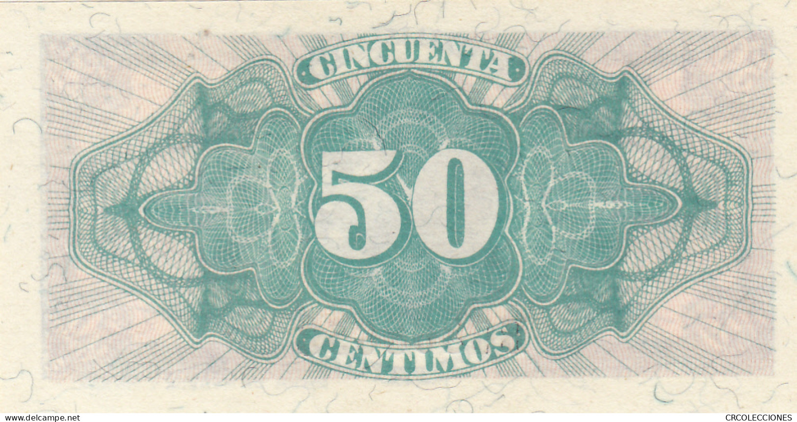 BILLETE ESPAÑA 50 CENTIMOS 1937 P-93 SIN CIRCULAR - Other & Unclassified