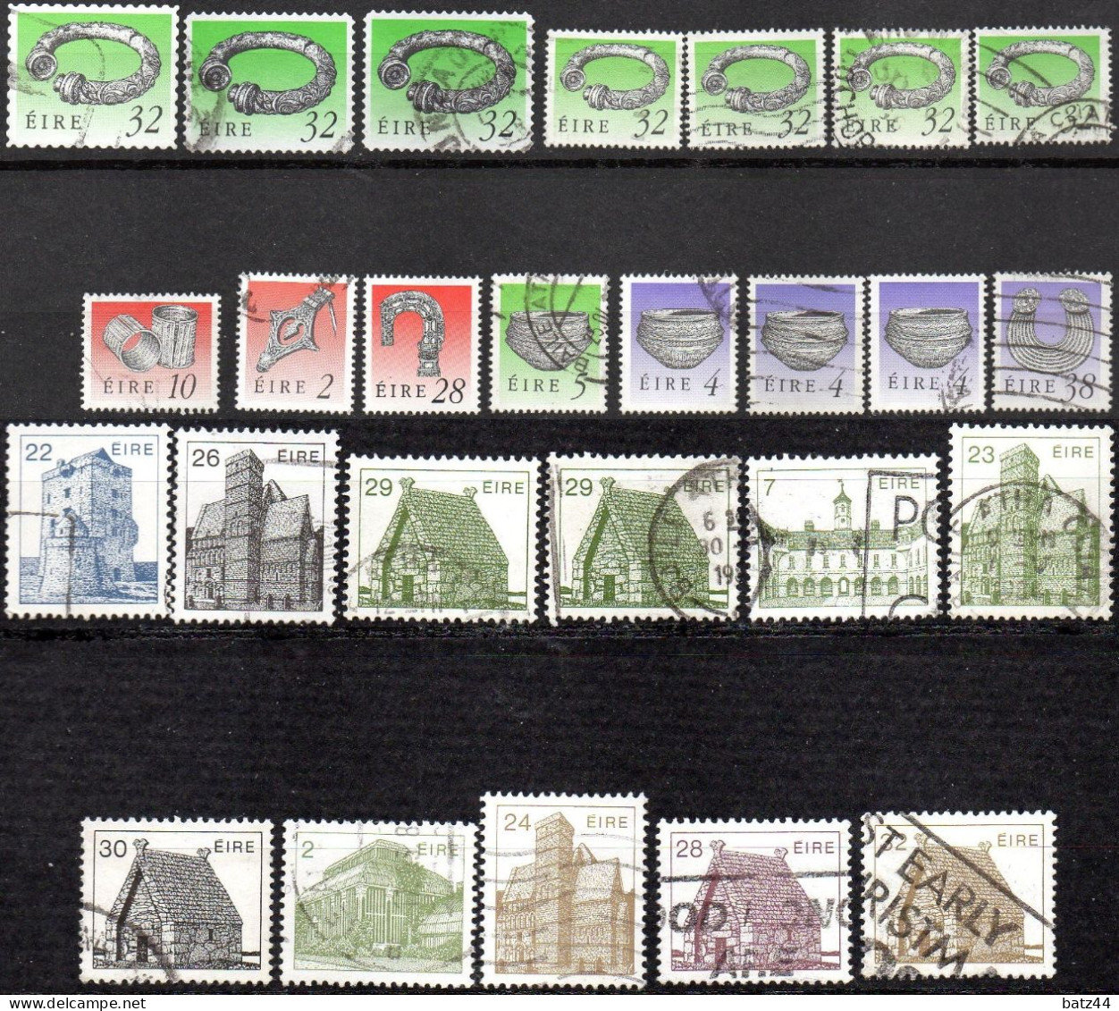 IRLANDE EIRE Petit Lot Timbres Tous Oblitéré / Used - Lots & Serien