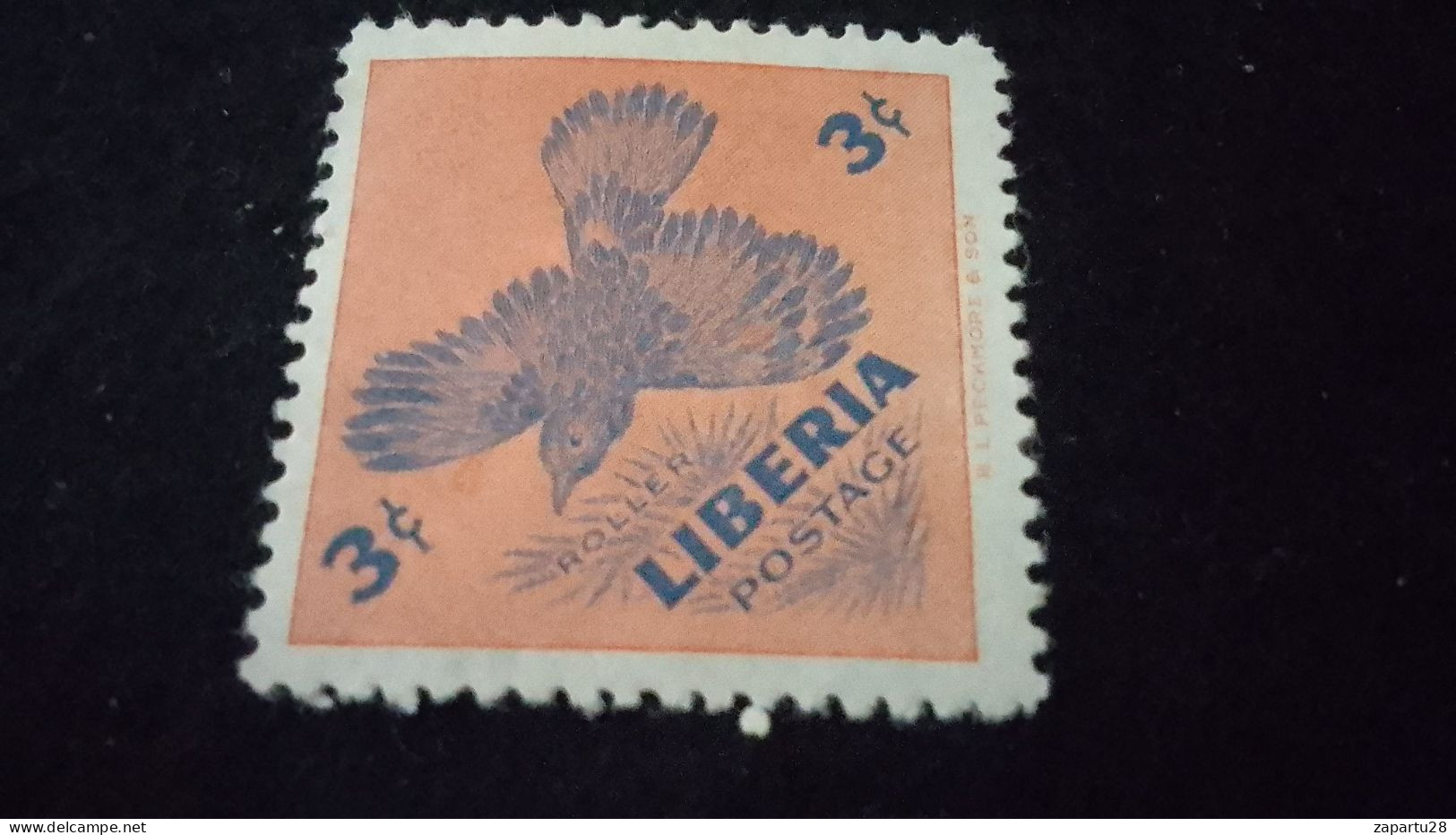 LİBERYA--1947   3  C      DAMGASIZ   UÇAK - Liberia