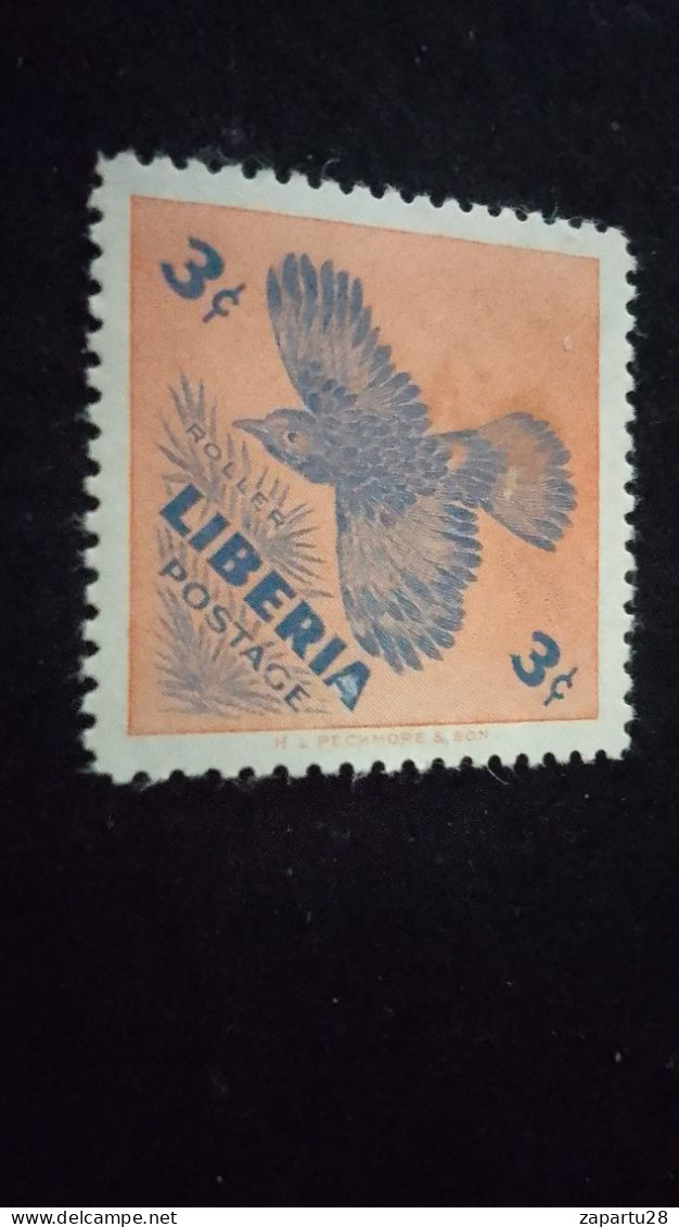 LİBERYA--1947   3  C      DAMGASIZ   UÇAK - Liberia