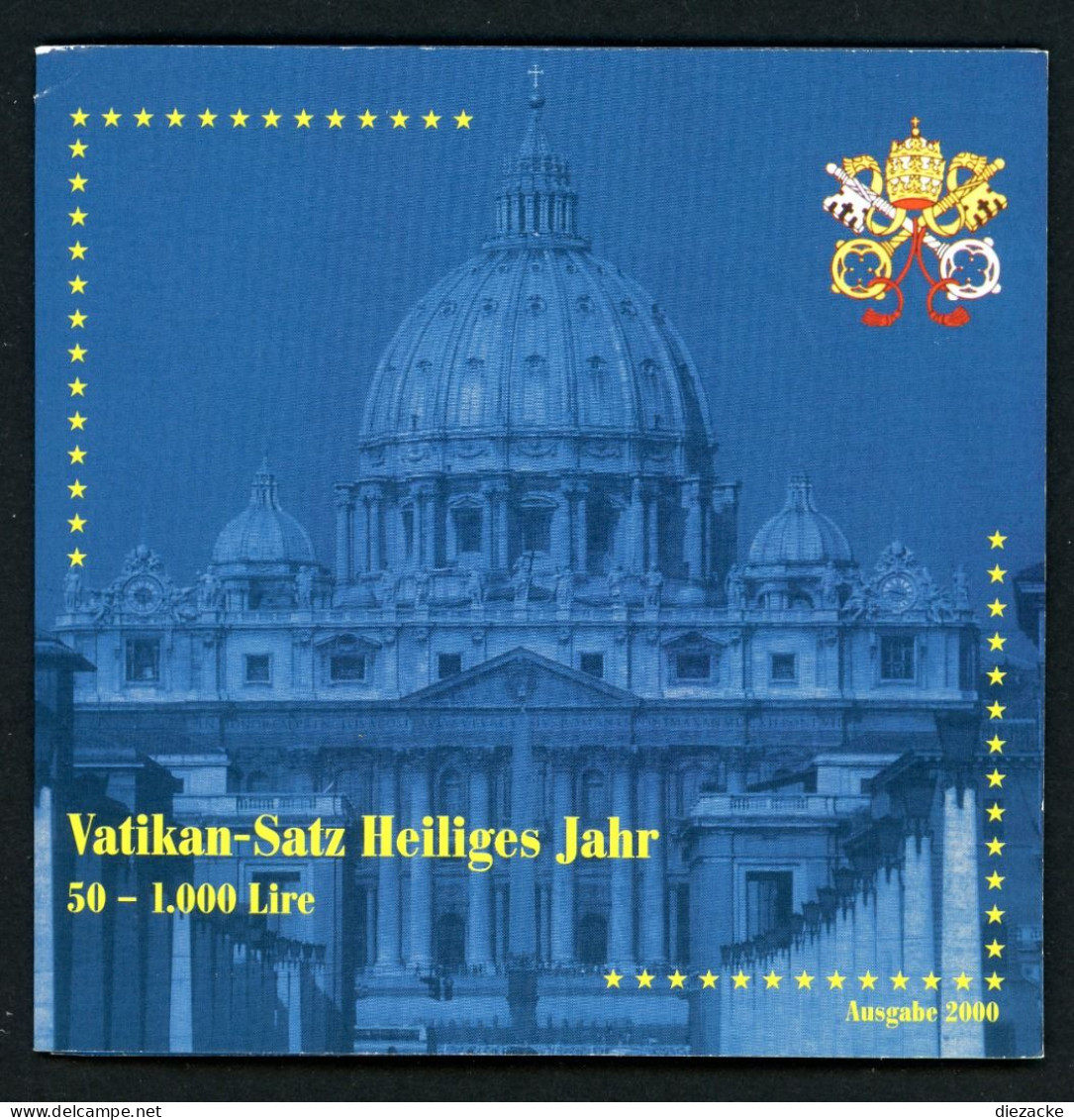 Vatikan 2000 KMS Heiliges Jahr Im Folder ST (M5067 - Vatican