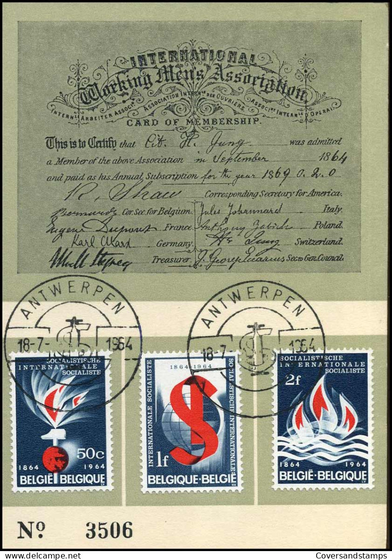 1290/92- MK - Socialistische Internationale - 1961-1970