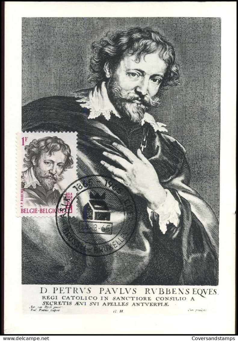 1322 - MK - Algemene Spaar- En Lijfrentekas - Pieter Paul Rubens - 1961-1970