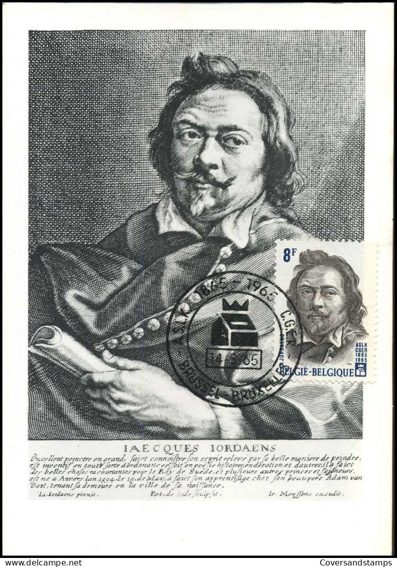 1326 - MK - Algemene Spaar- En Lijfrentekas - Jacob Jordaens - 1961-1970