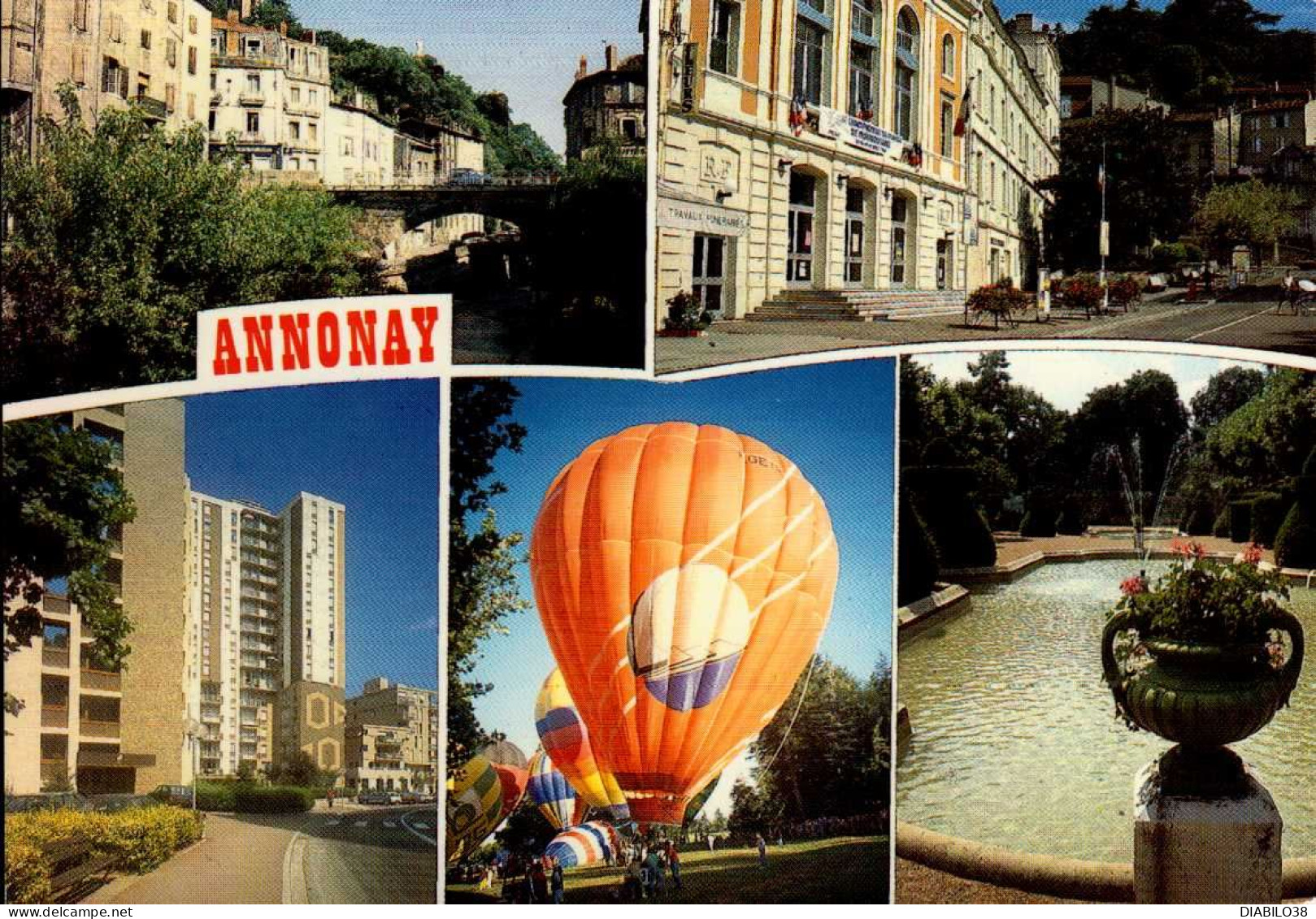 ANNONAY  ( ARDECHE )    MULTI-VUES - Annonay