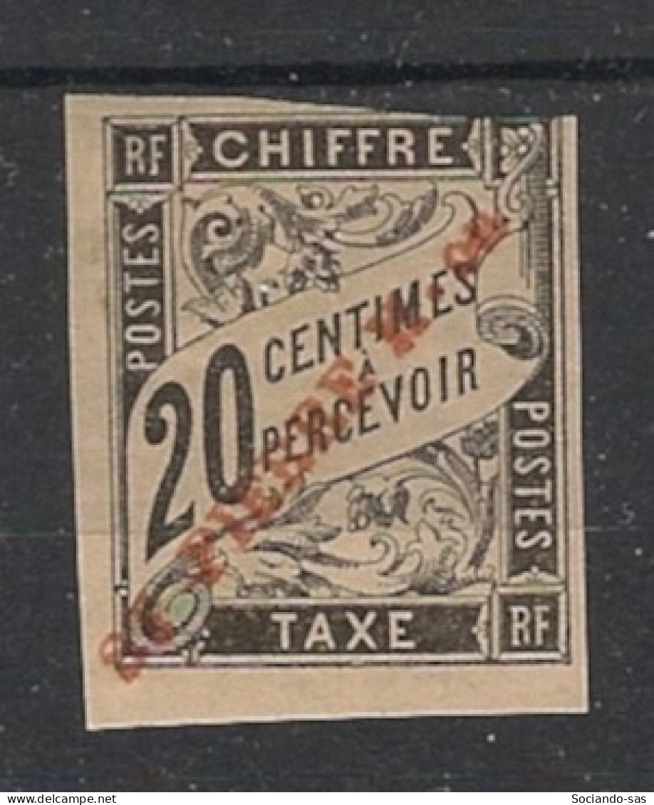 SPM - 1893 - Taxe TT N°YT. 4 - Type Duval 20c Noir - Neuf * / MH VF - Segnatasse