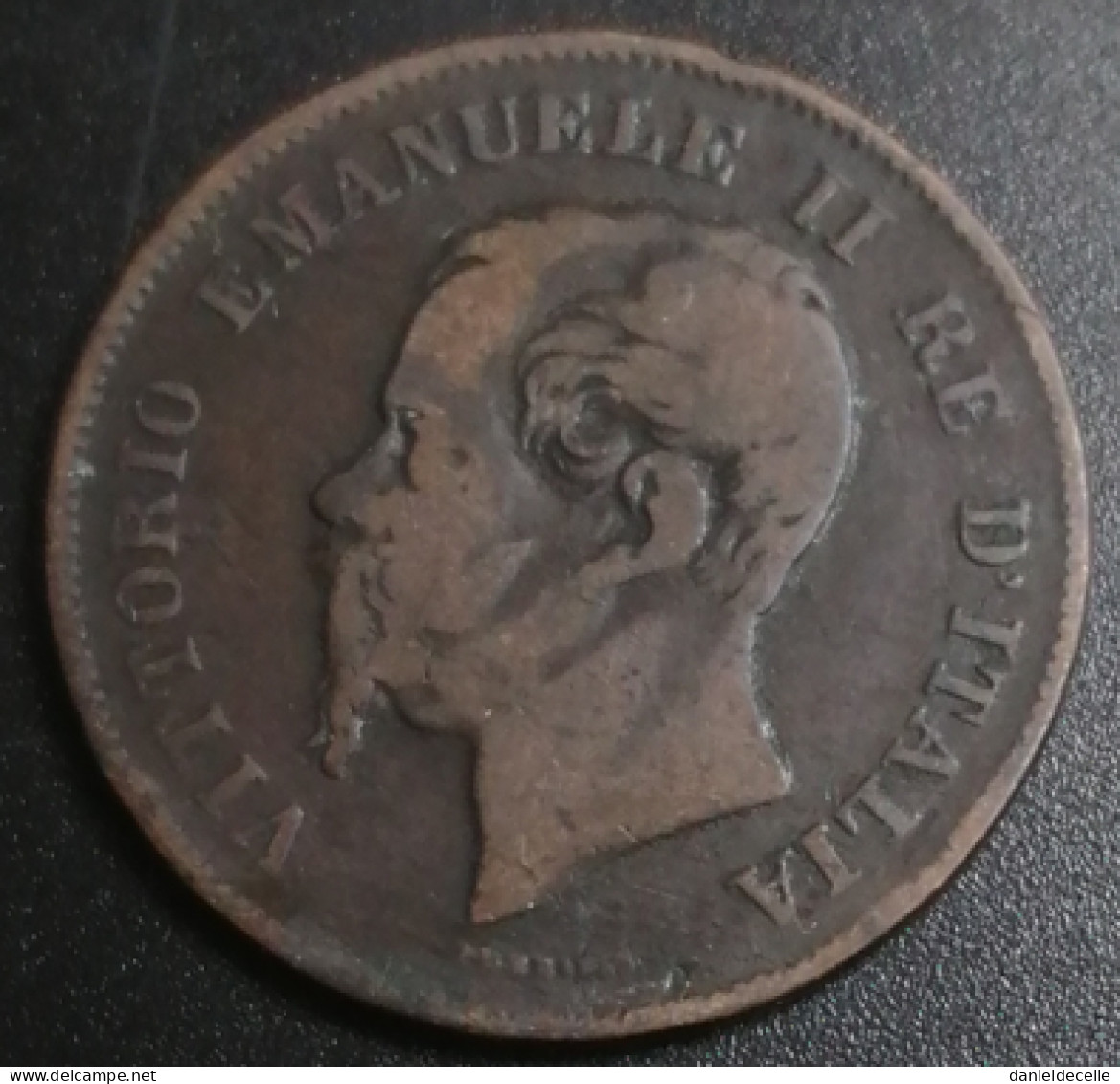 5 Centesimi Italie 1862 N - 1861-1878 : Víctor Emmanuel II