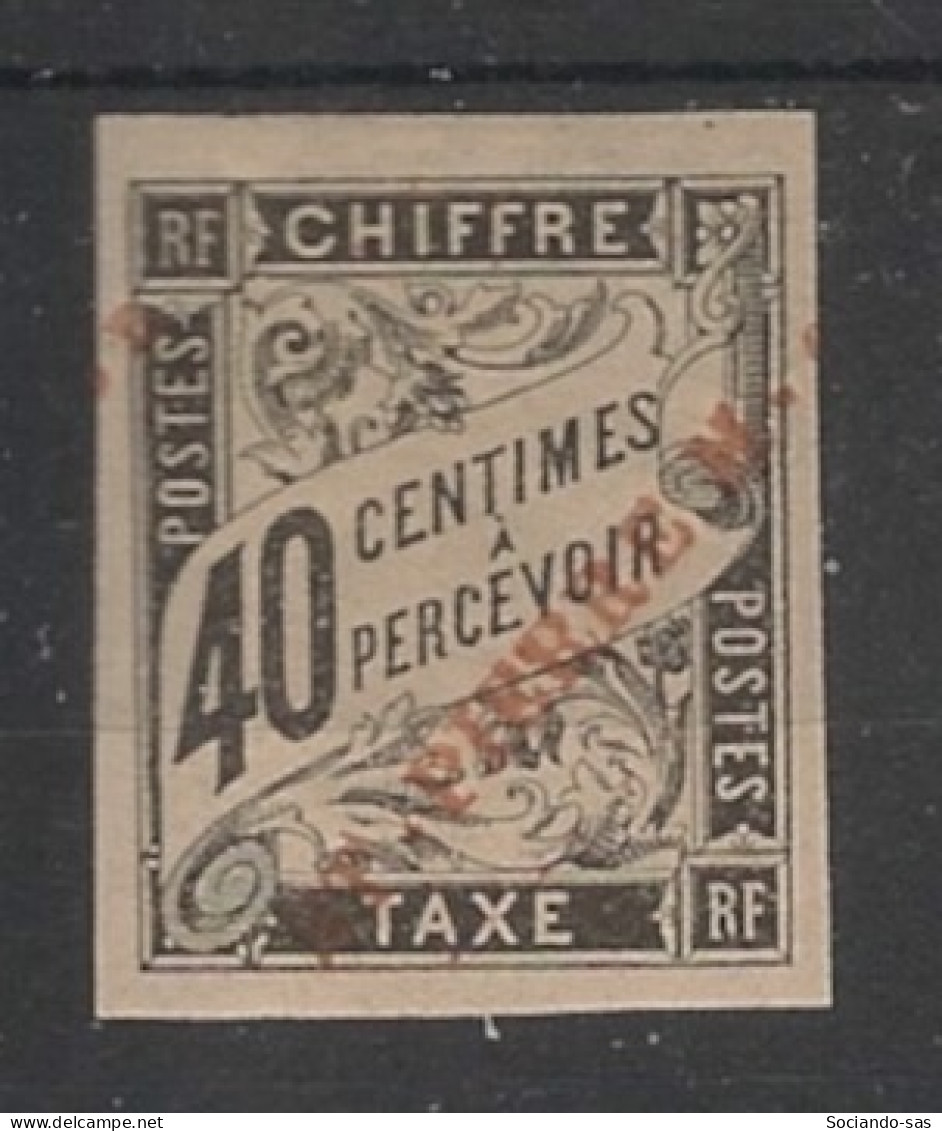 SPM - 1893 - Taxe TT N°YT. 6 - Type Duval 40c Noir - Neuf * / MH VF - Segnatasse