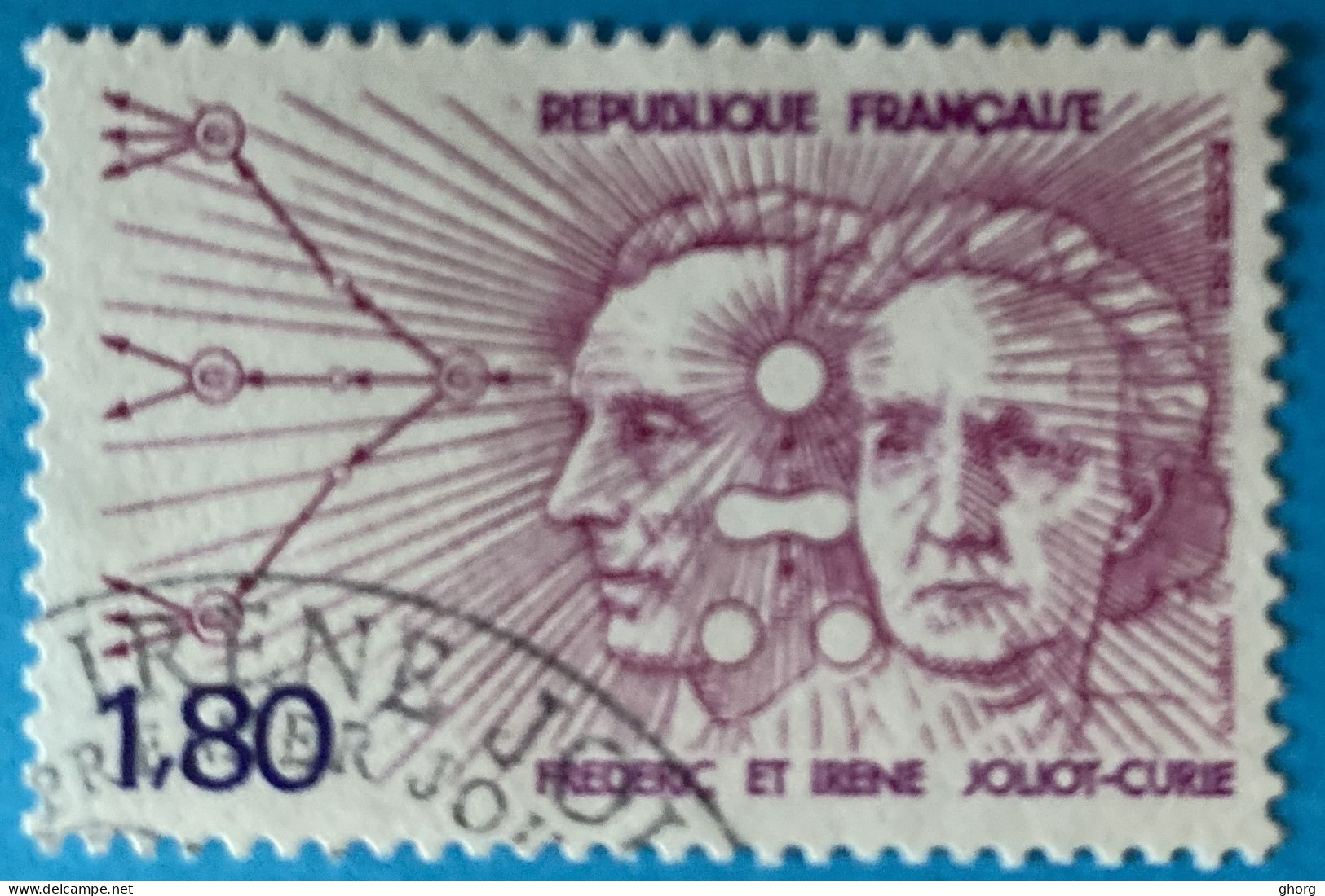 France 1982  : Hommage à Frédéric Et Irène Joliot-Curie, Physiciens N° 2218 Oblitéré - Used Stamps