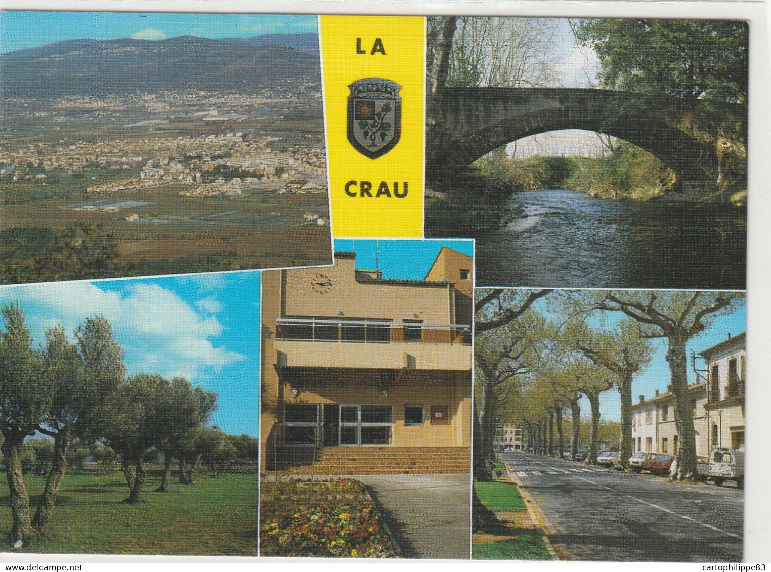 6 CPM VAR 83 LA CRAU MULTI VUES LA MOUTONNE - La Crau