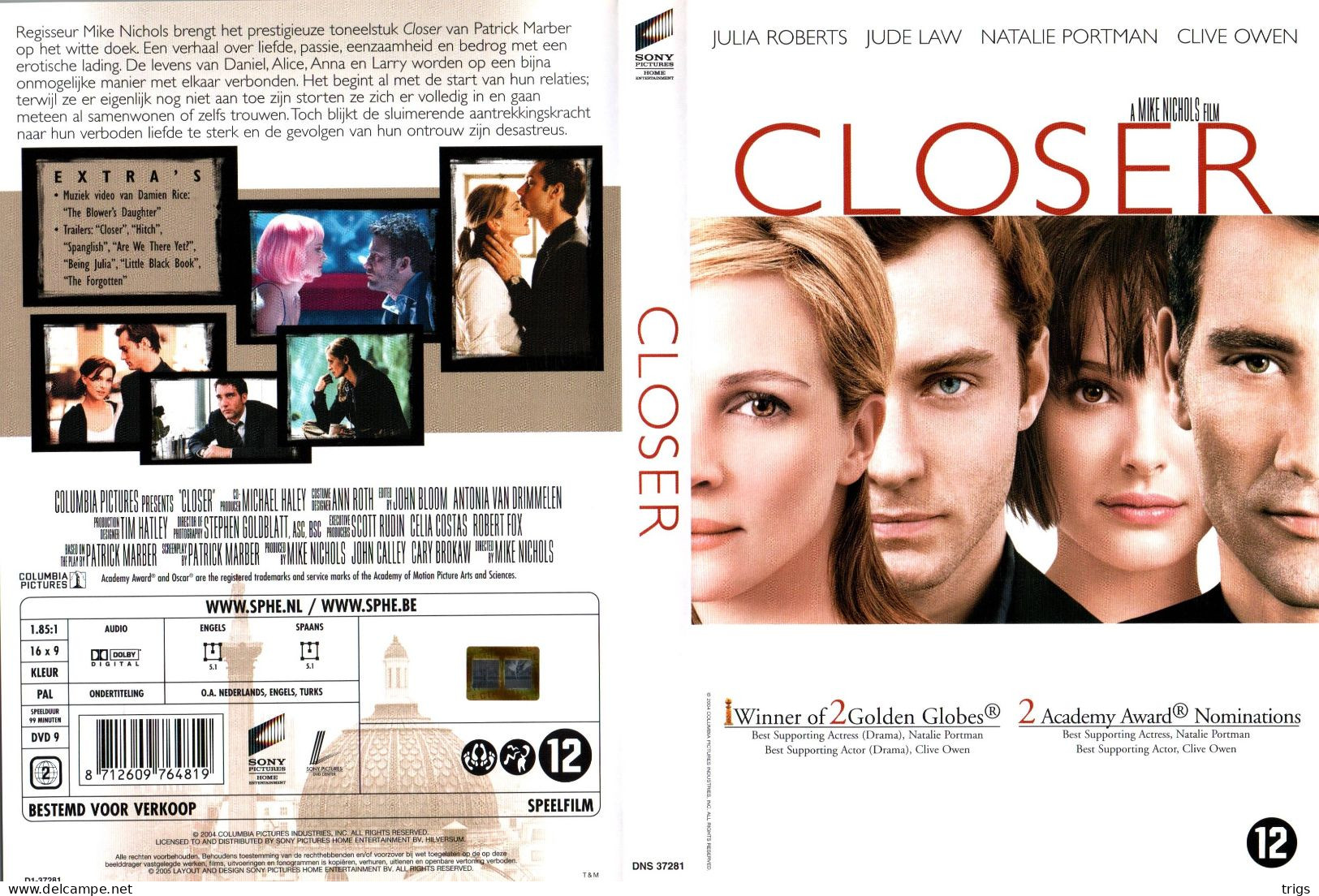 DVD - Closer - Drame