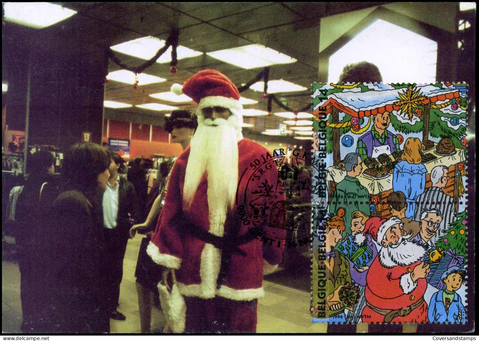 2674 + 2677 - MK - Kerstmis En Nieuwjaar - 1991-2000