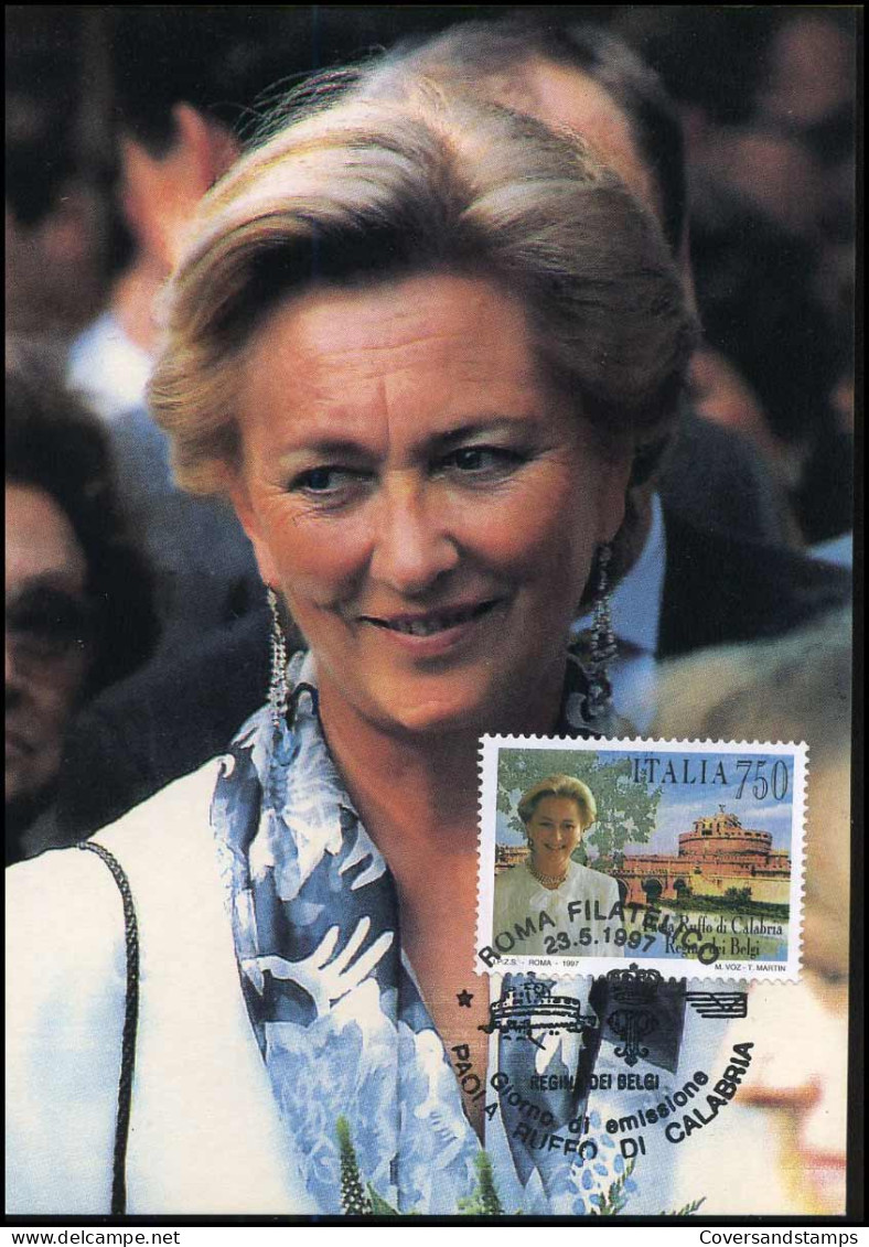 2706 - Italiaanse MK - Koningin Paola En Kasteel Belvédère  - 1991-2000