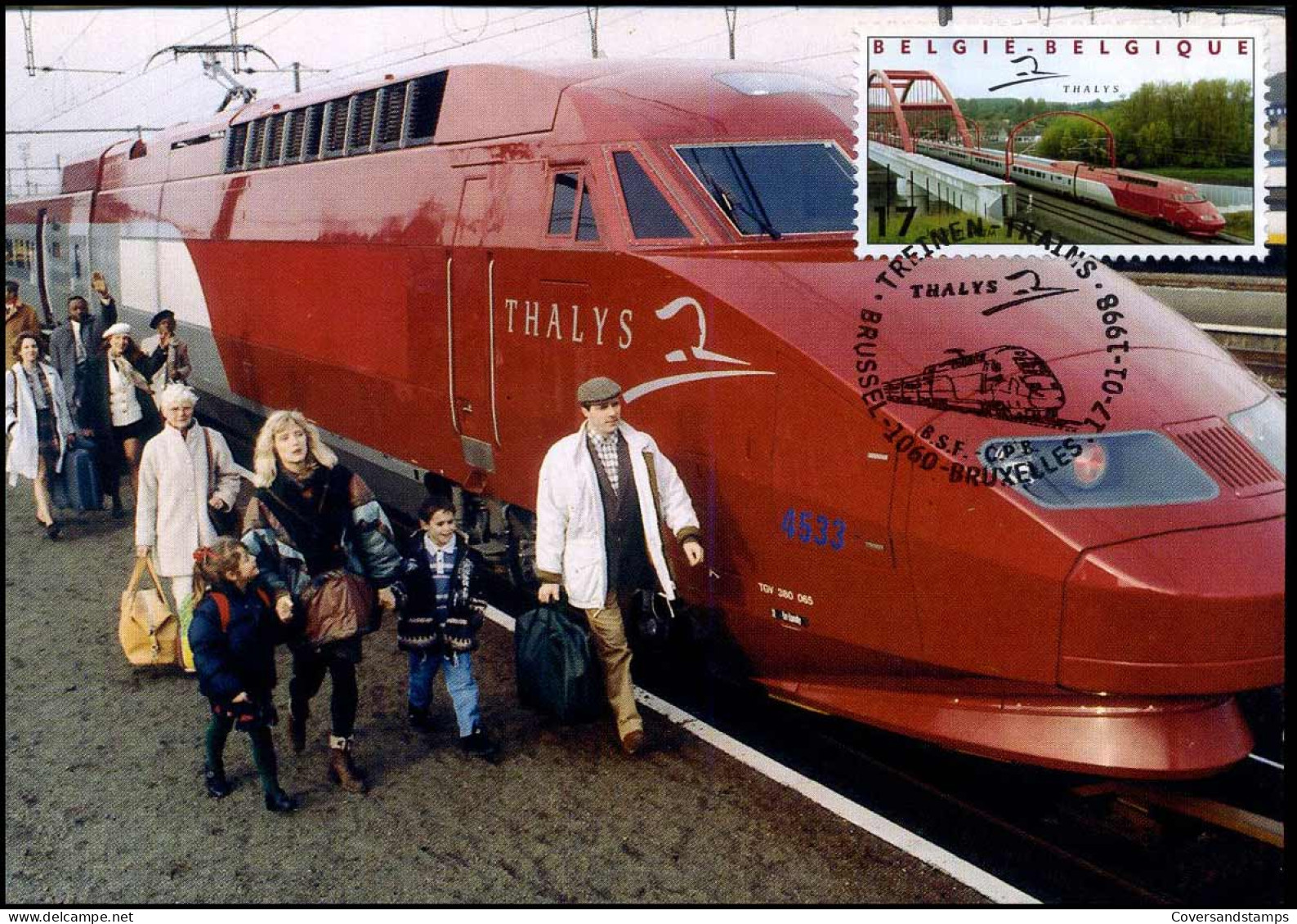 2735 - MK - Treinen, Thalys - 1991-2000