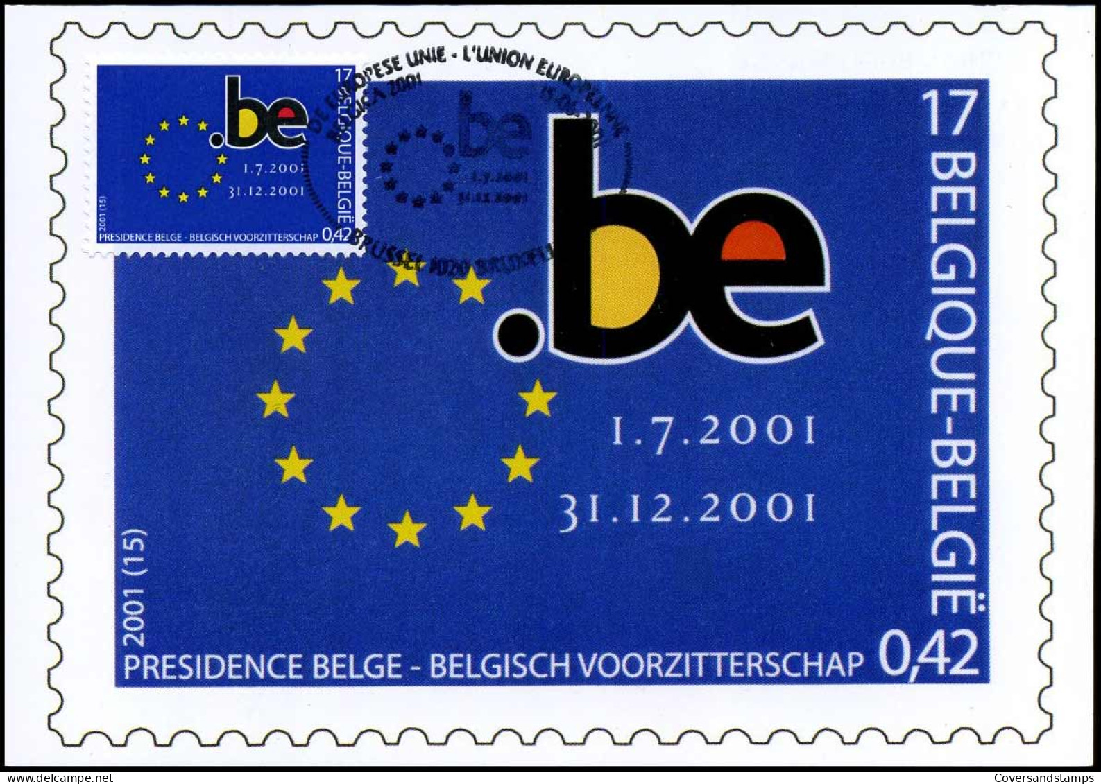 3014 - MK - Belgisch Voorzitterschap Europese Unie  - 2001-2010