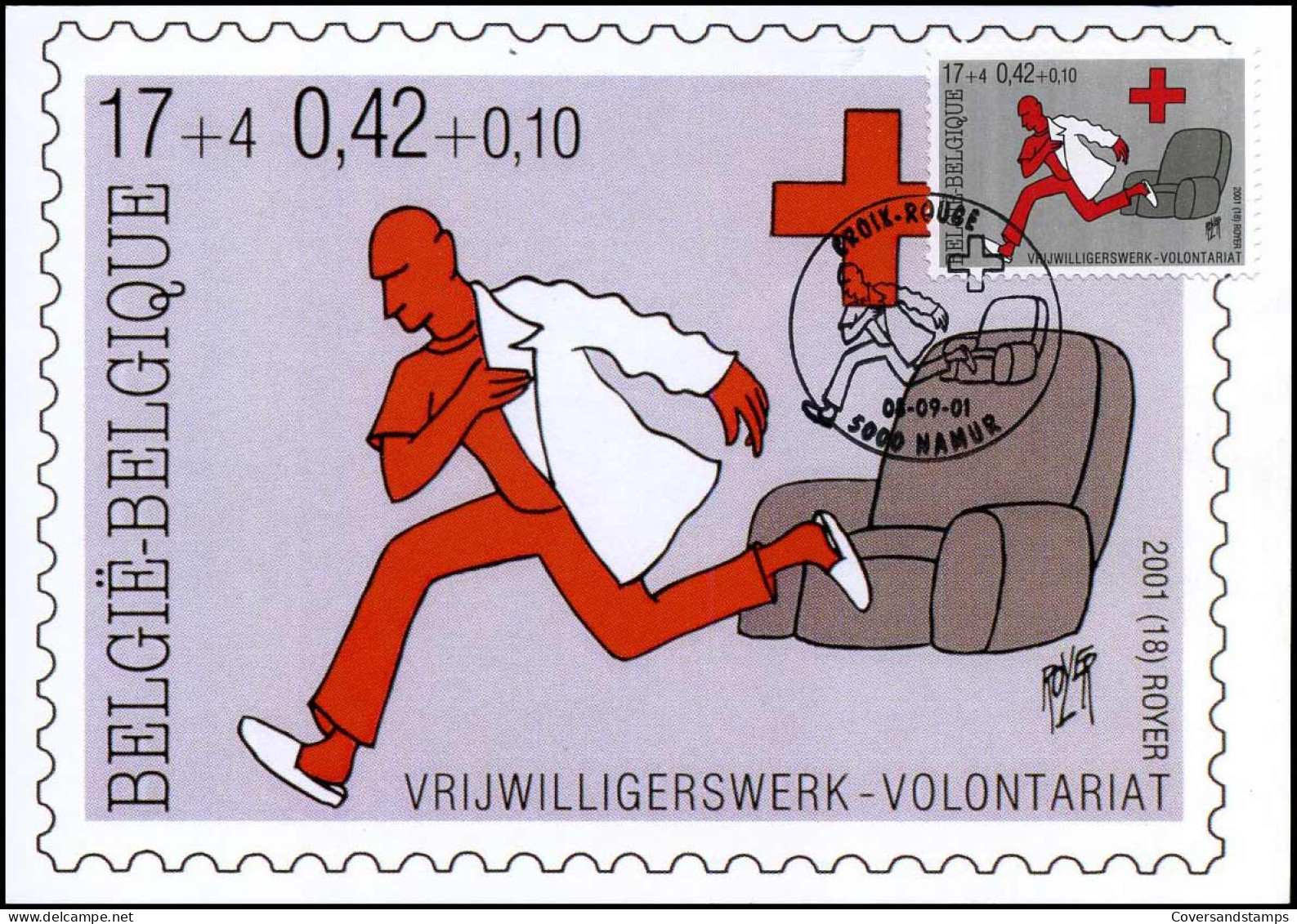 3022 - MK - Rode Kruis - Vrijwilligerswerk - 2001-2010