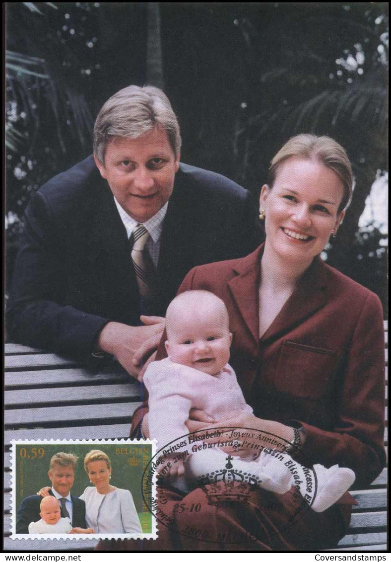 3099 - MK - Prinselijk Paar Met Prinses Elisabeth - 2001-2010