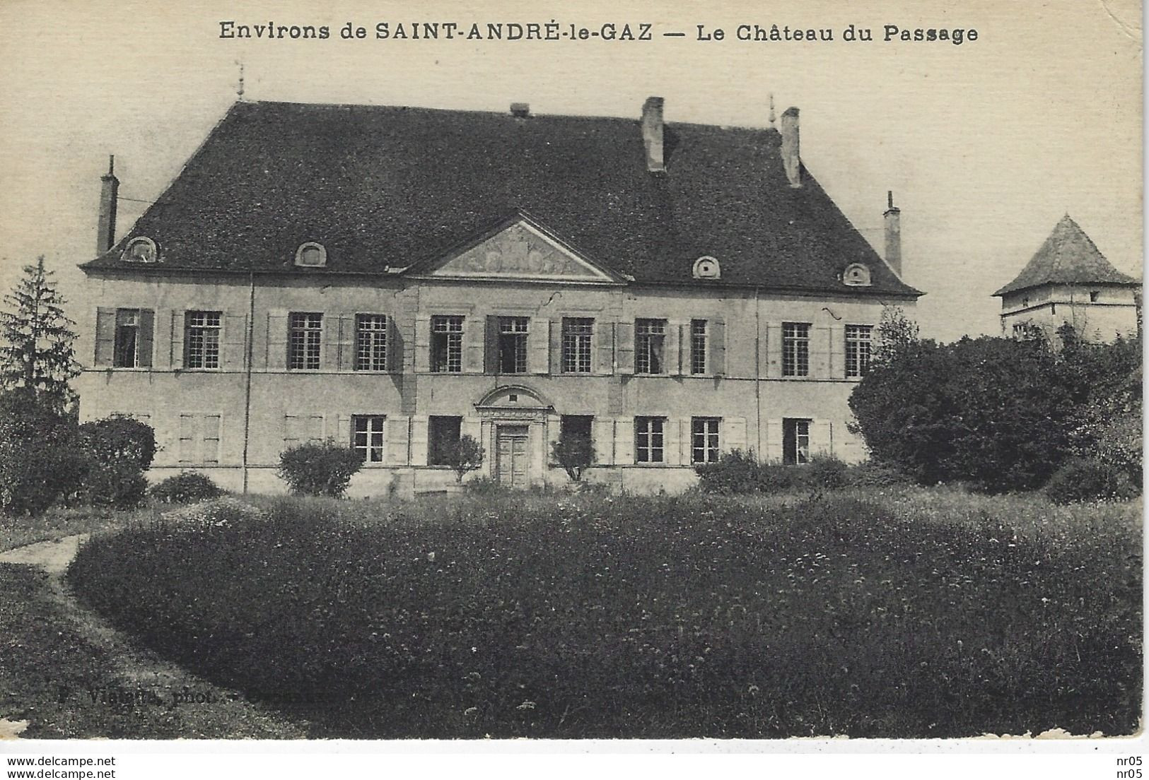 38 -  Environs De SAINT ANDRE Le GAZ - Le Chateau De Passage    ( Isere ) - Saint-André-le-Gaz
