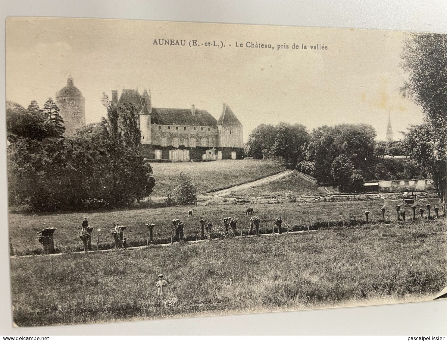 CPA - 28 - AUNEAU - Le Château Pris De La Vallée - Auneau