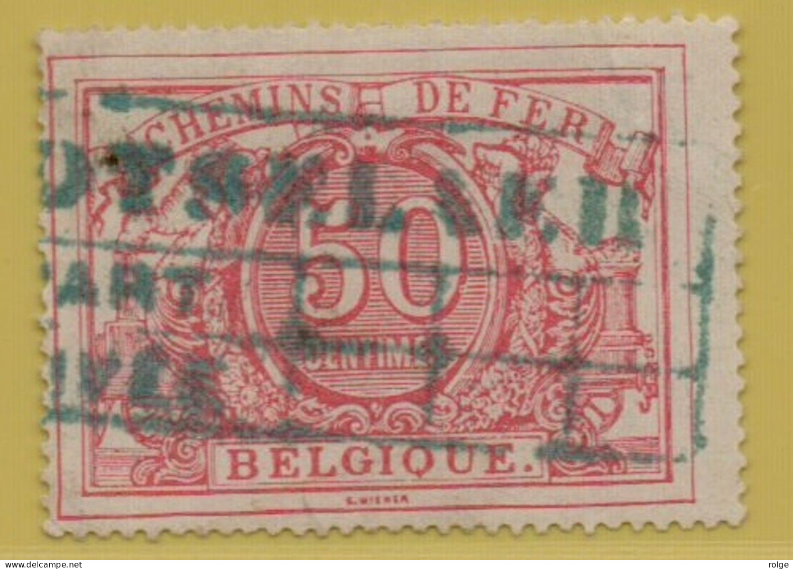 D104   GRAND CENTRAL BELGE    ROTSELAER   Invulstempel Op Nr  11 - Usati