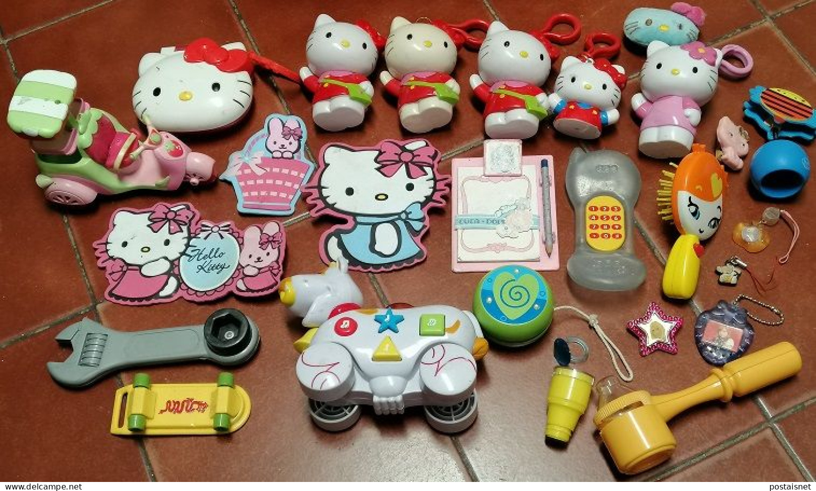 Lote De Brinquedos MIX: Hello Kitty, Cuca-Dois, Yo-yo, Mota, Etc - Other & Unclassified