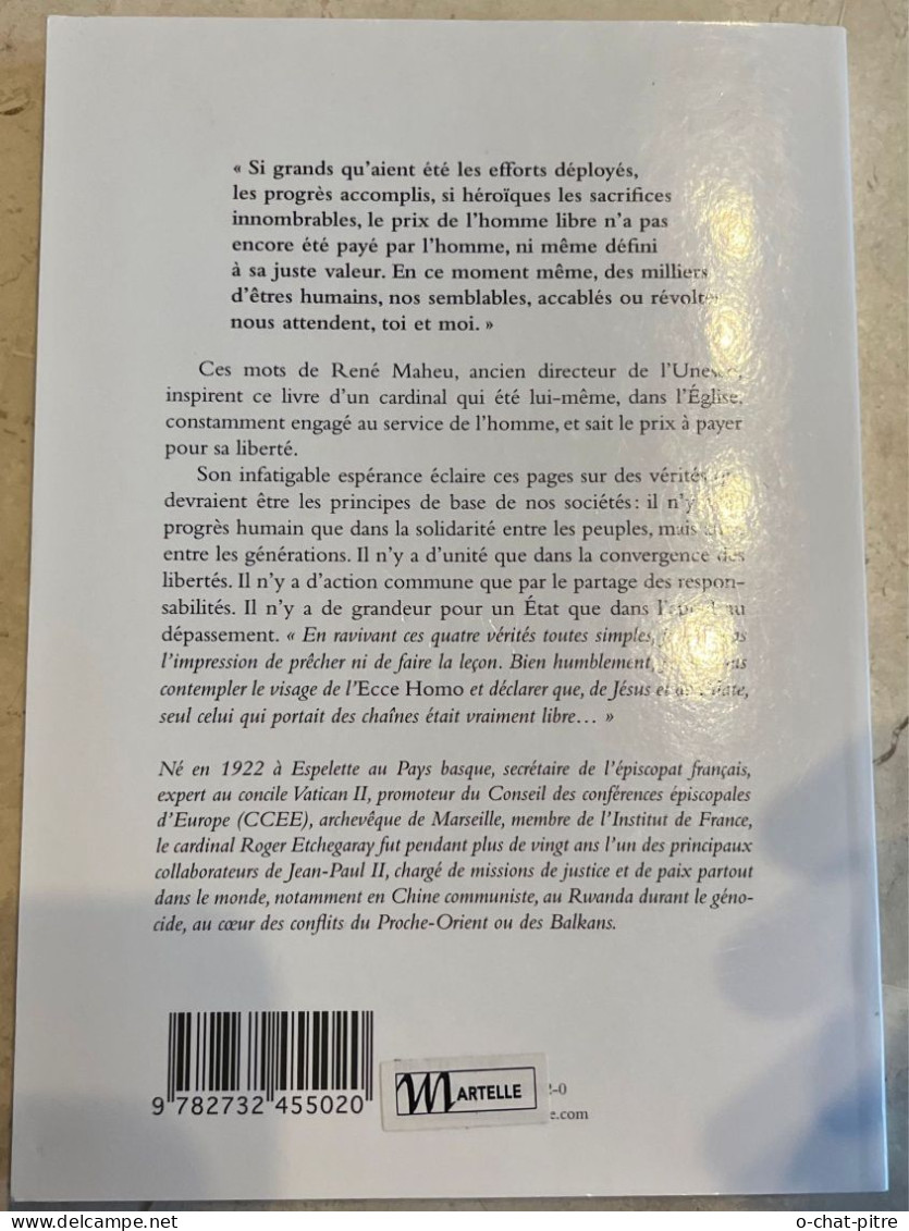 L'Homme à Quel Prix? - Roger Etchegaray - Religion