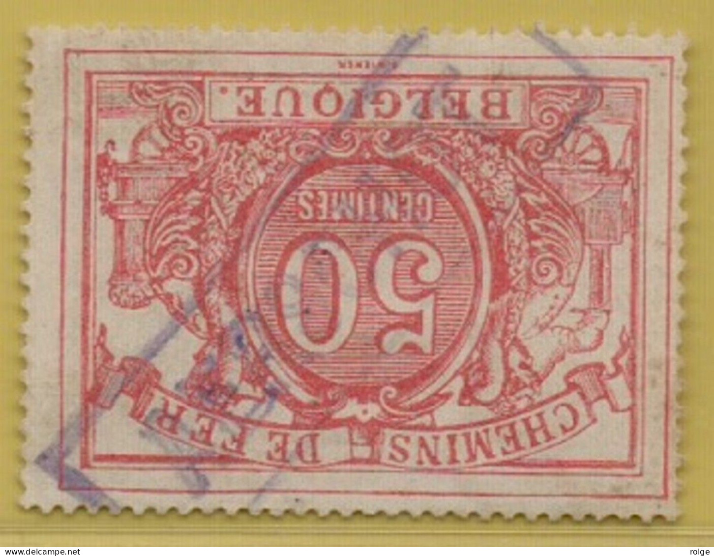 D105      AERSCHOT   GCB   NAAMSTEMPEL IN KASTJE   Zonder Datum  OCB 11 - Used