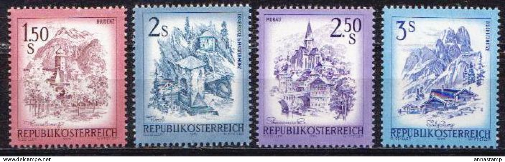 Austria MNH Set - Castles