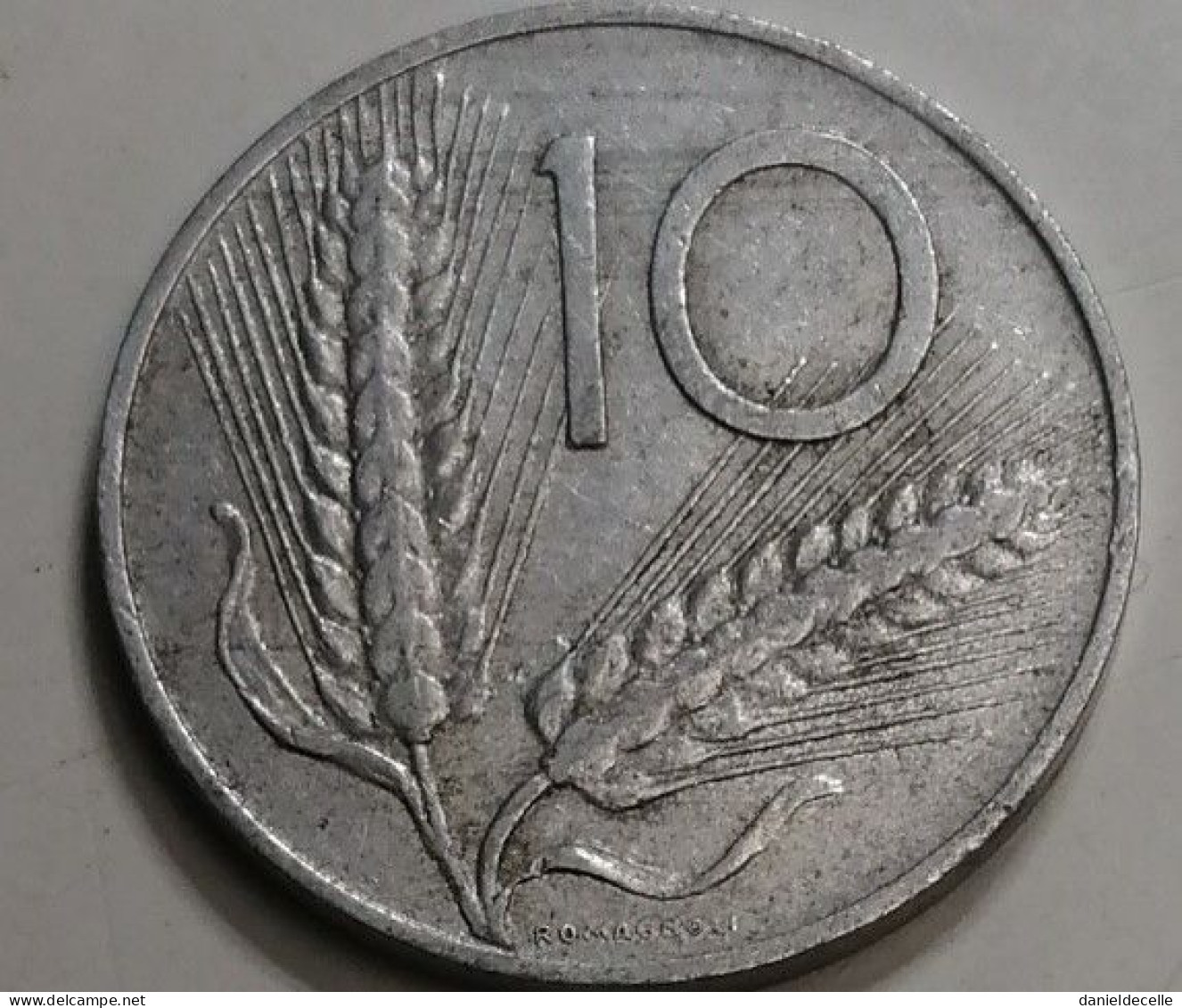 10 Lires Italie 1956 - 10 Lire