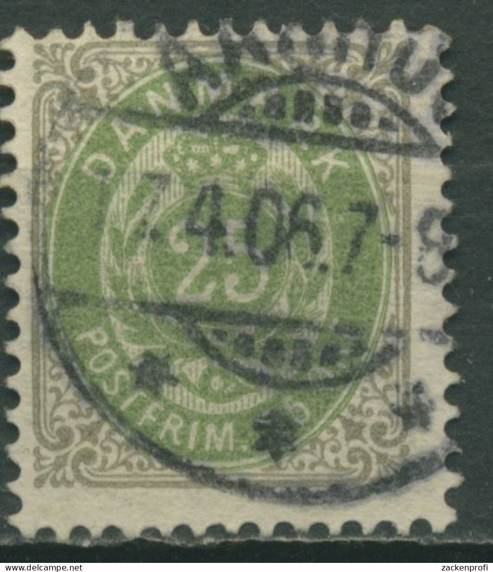 Dänemark 29 I Y B Gestempelt Ziffern Im Rahmen - Revenue Stamps