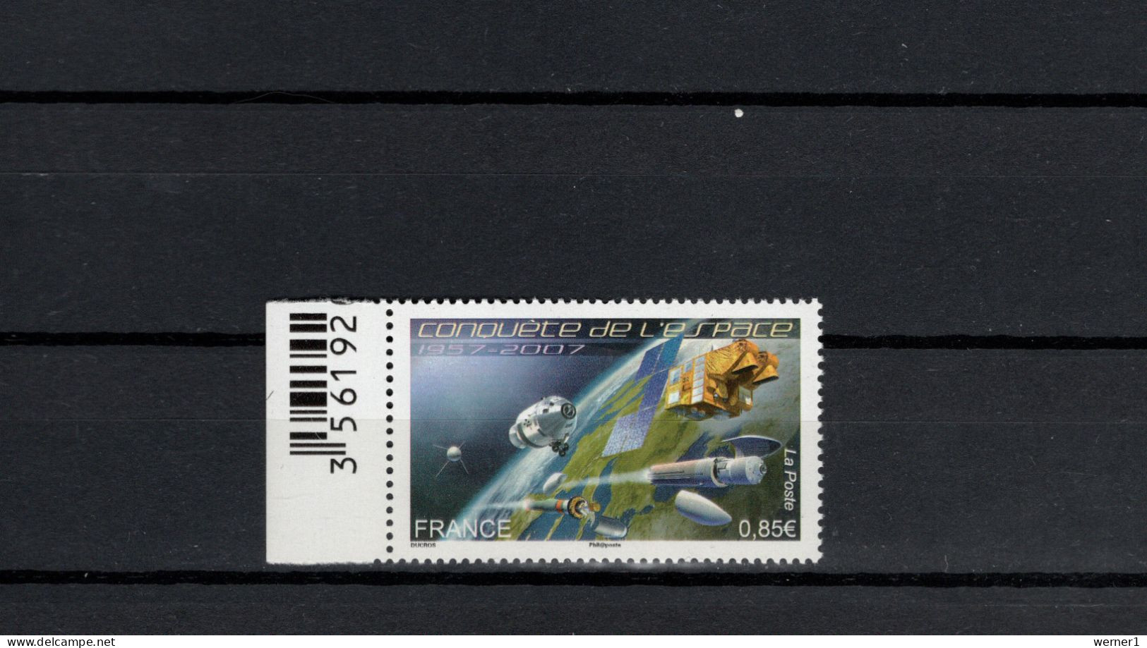 France 2007 Space, 50th Anniversary Of Space Flights Stamp MNH - Europa