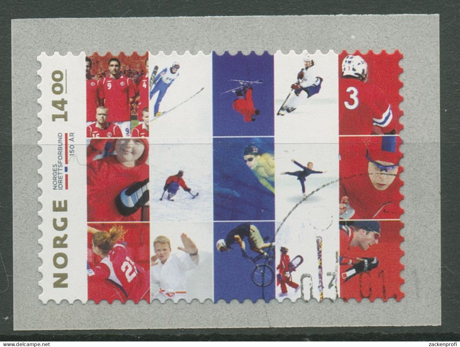 Norwegen 2011 Sportbund Sportarten 1743 Gestempelt - Used Stamps