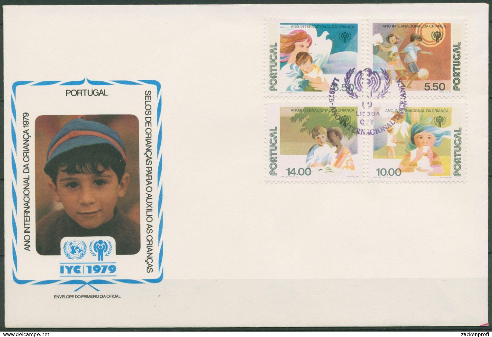 Portugal 1979 Internationales Jahr Des Kindes 1443/46 FDC (X60361) - FDC