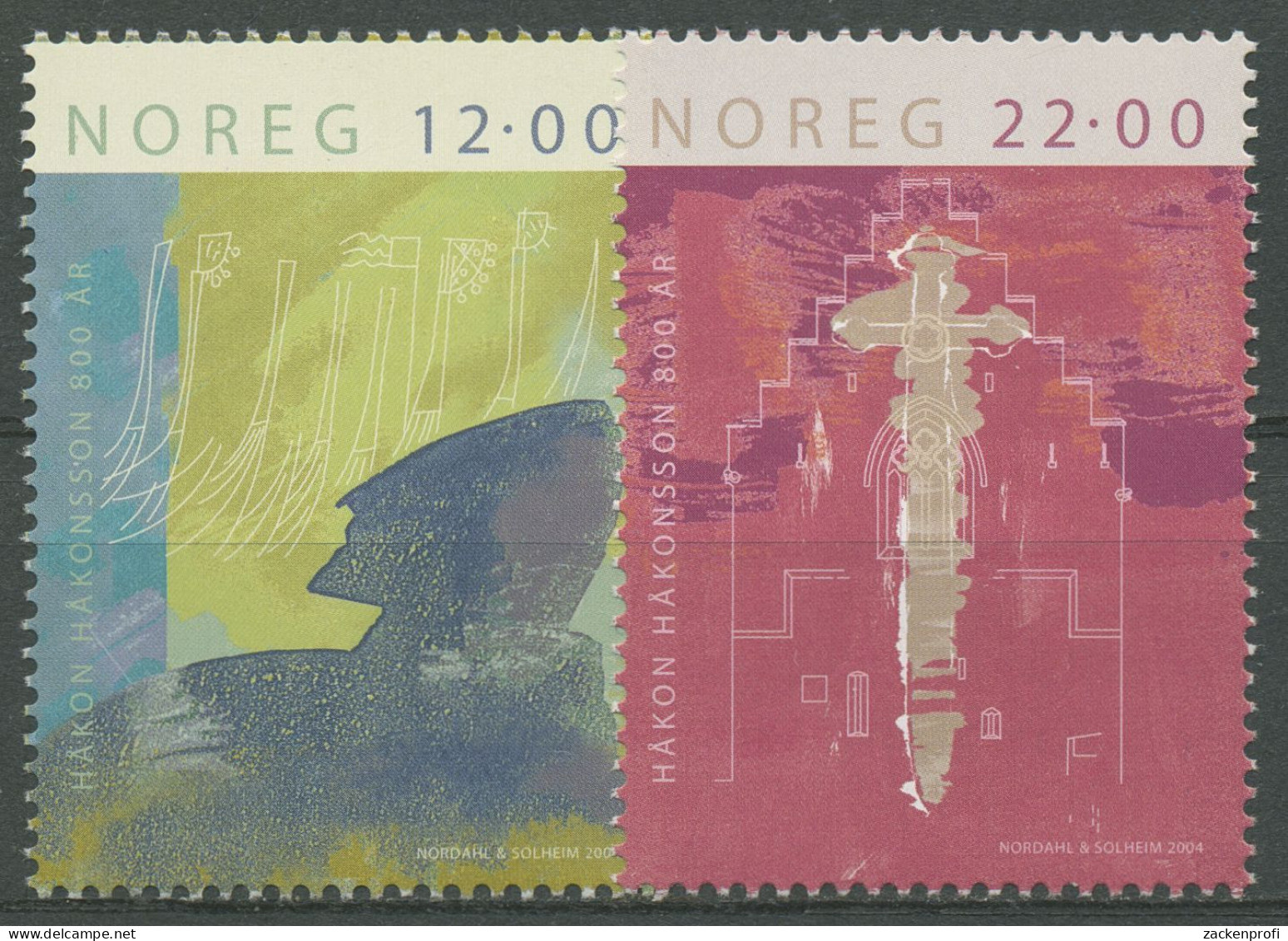 Norwegen 2004 König Hákon IV. Gemälde 1505/06 Postfrisch - Ungebraucht