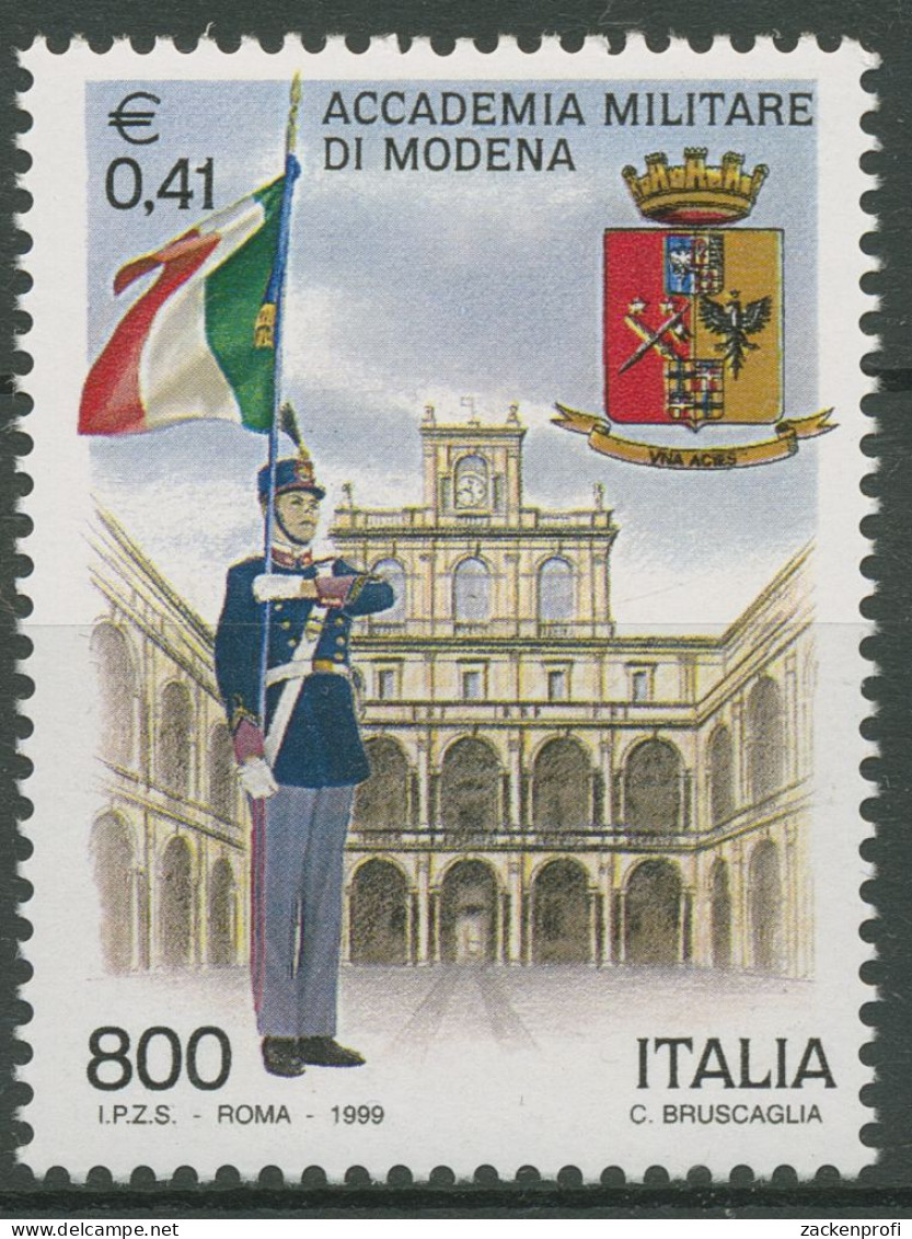 Italien 1999 Militärakademie Modena Fürstenpalast 2633 Postfrisch - 1991-00: Neufs