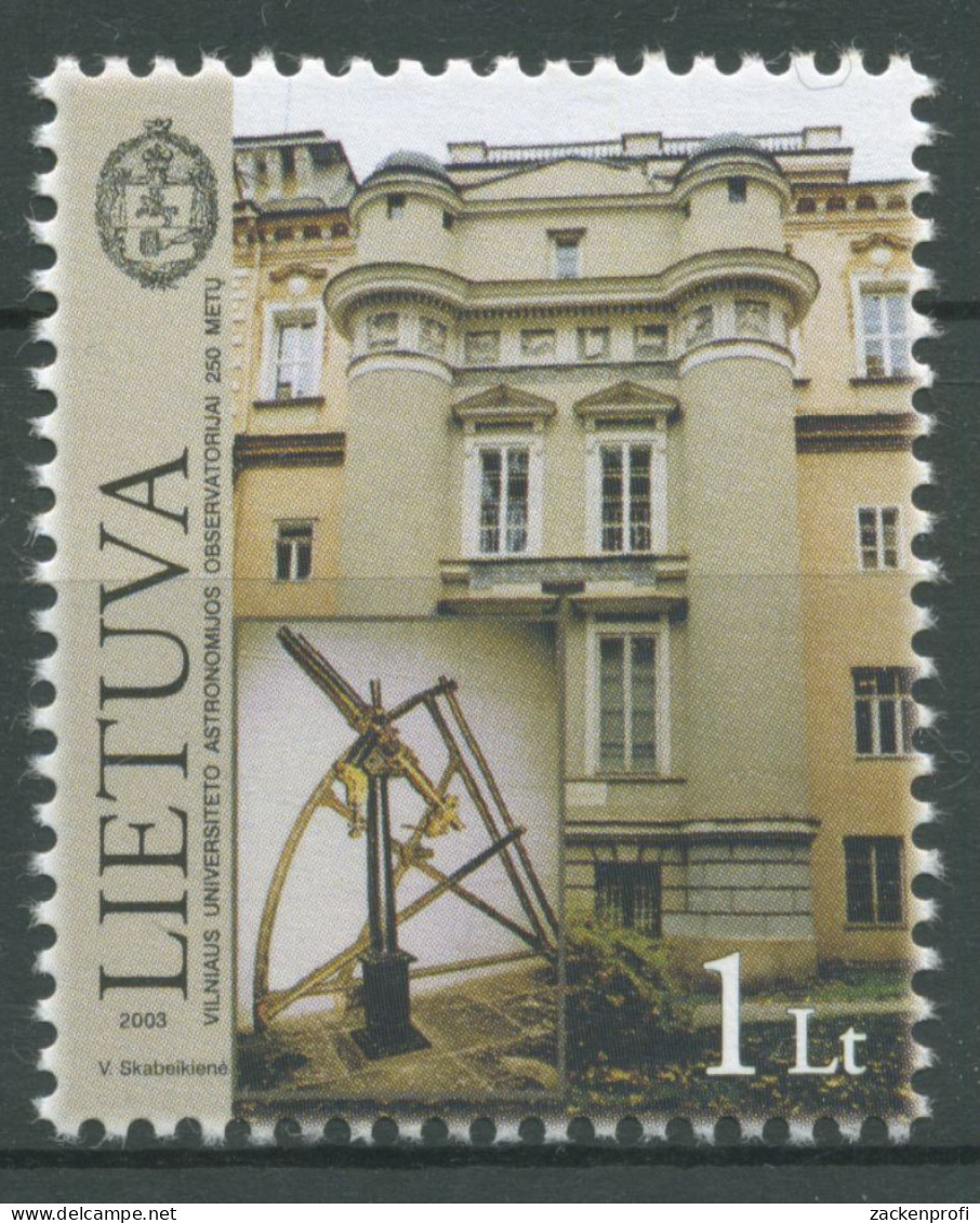 Litauen 2003 Universität Observatorium 818 Postfrisch - Lituania