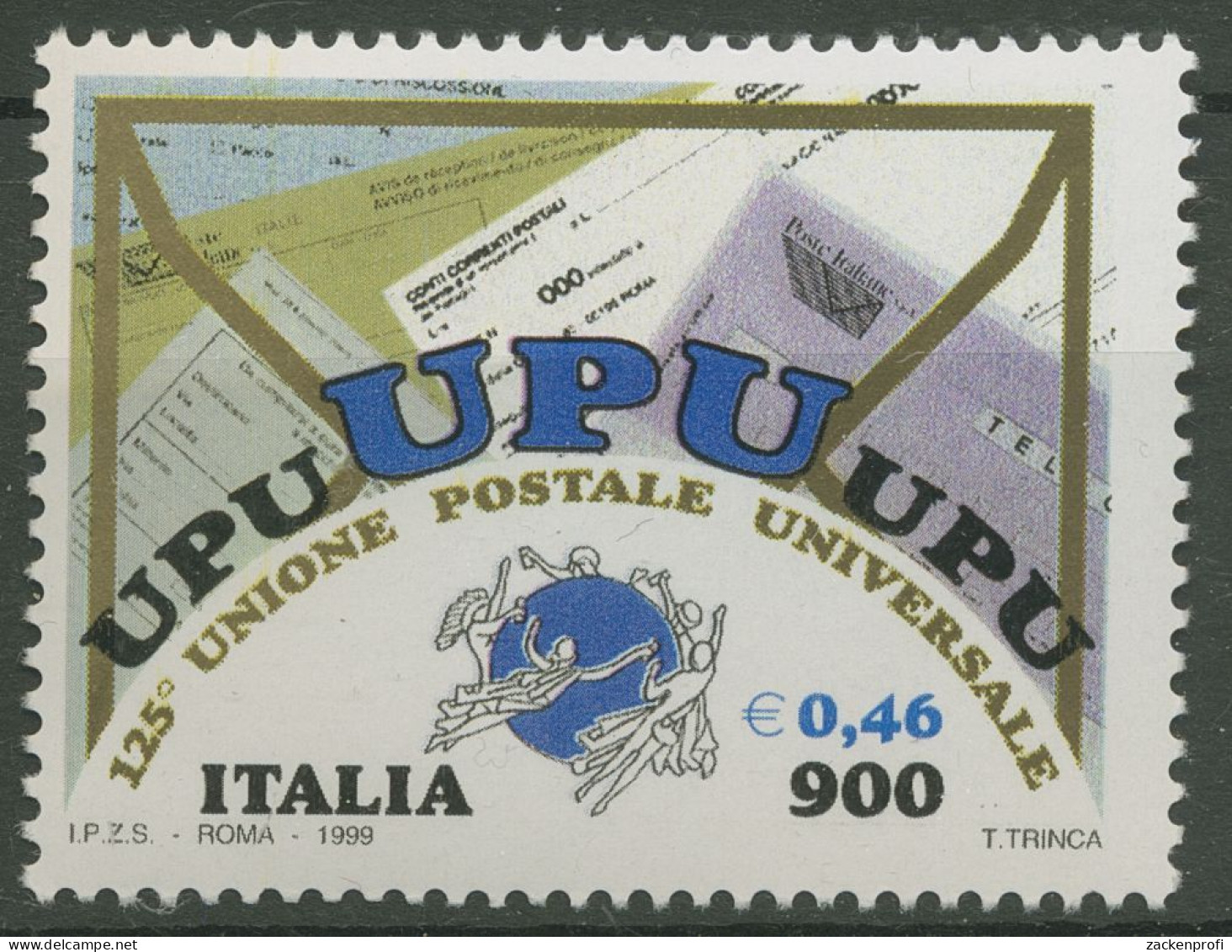 Italien 1999 Weltpostverein UPU 2651 Postfrisch - 1991-00: Nieuw/plakker