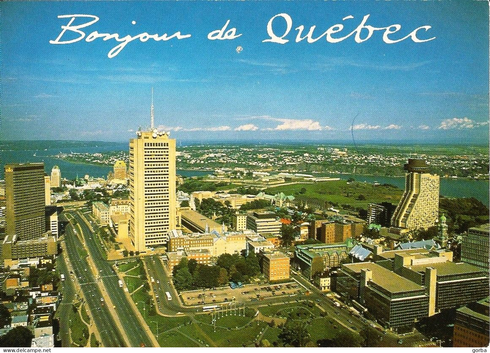 *CPM - CANADA - QUEBEC - Bonjour De ... - Québec - La Cité