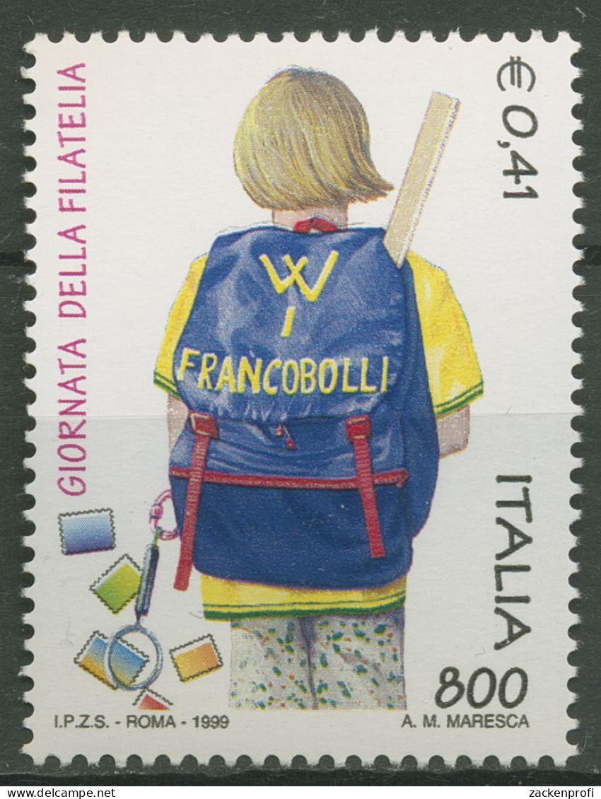 Italien 1999 Tag Der Briefmarke Schulkind 2647 Postfrisch - 1991-00:  Nuevos