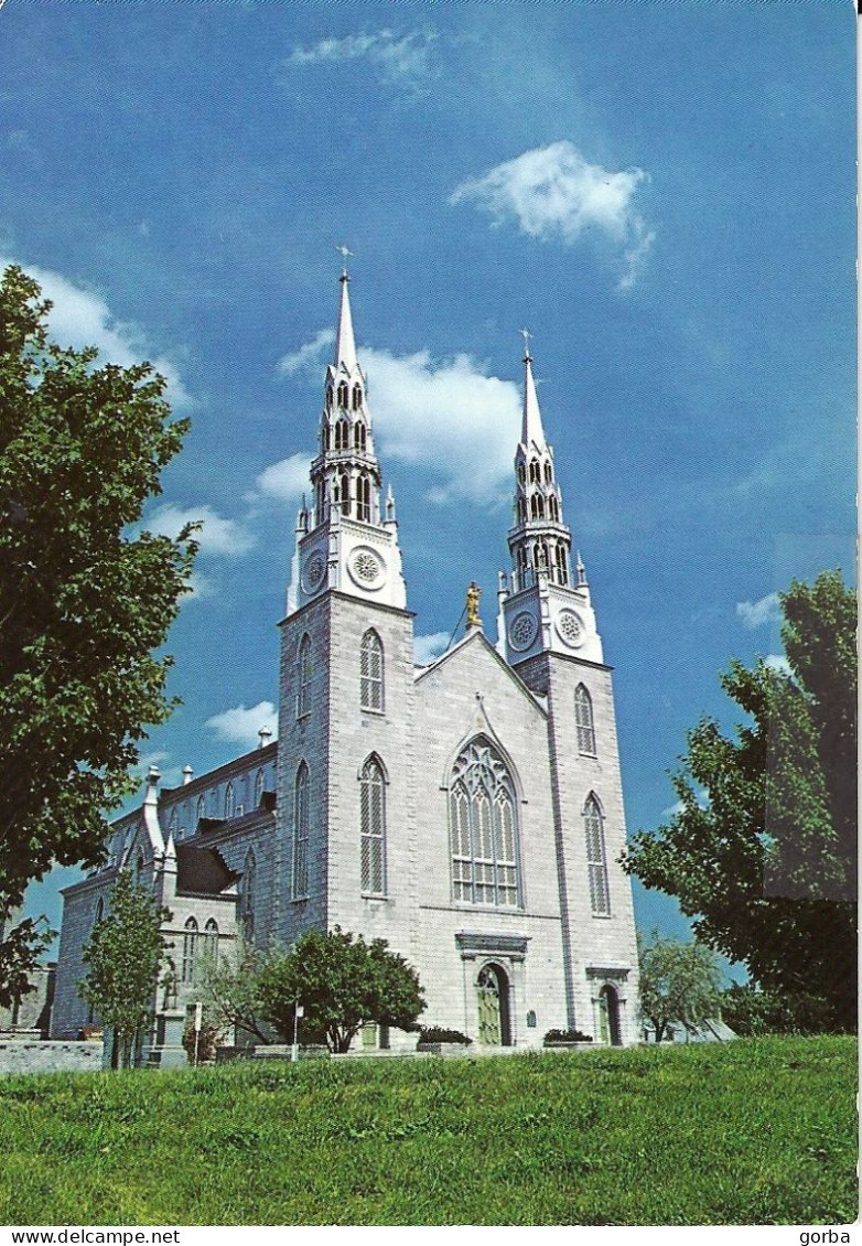 *CPM - CANADA - OTTAWA - La Basilique Cathédrale Notre Dame - Ottawa