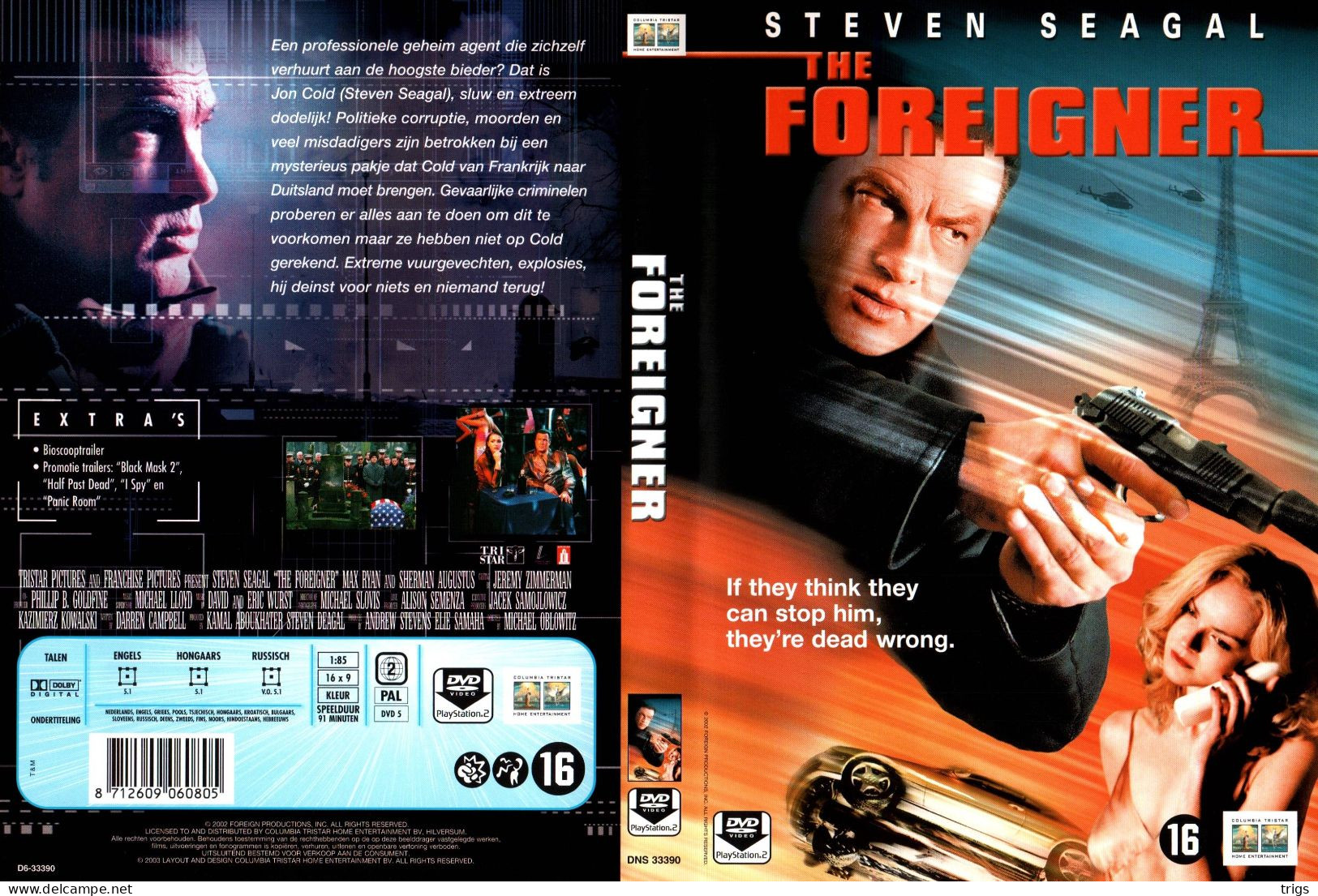 DVD - The Foreigner - Action, Adventure