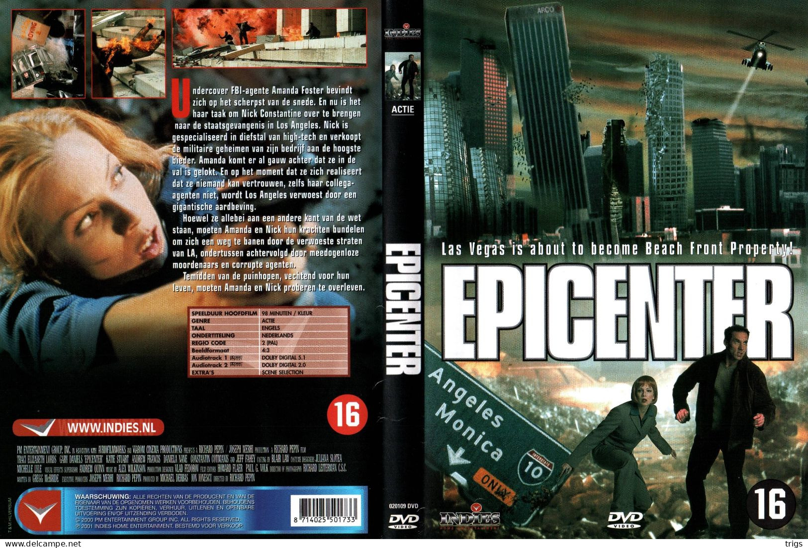 DVD - Epicenter - Action & Abenteuer