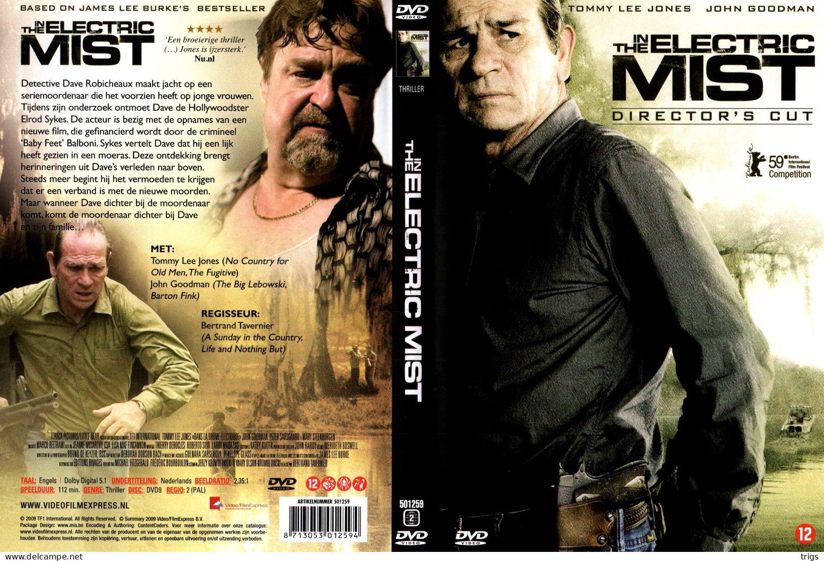 DVD - In The Electric Mist - Politie & Thriller